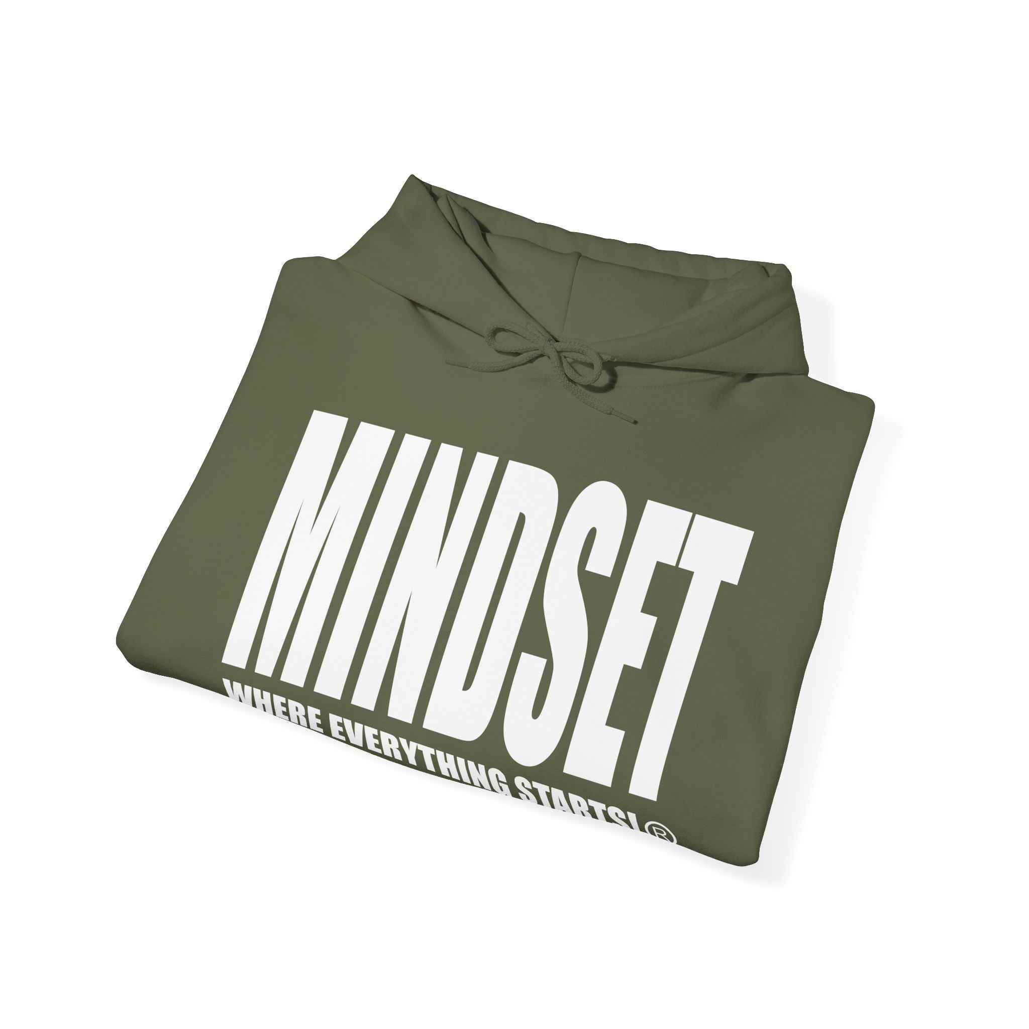 Mindset Trademark Hoodie (WHITE LOGO)