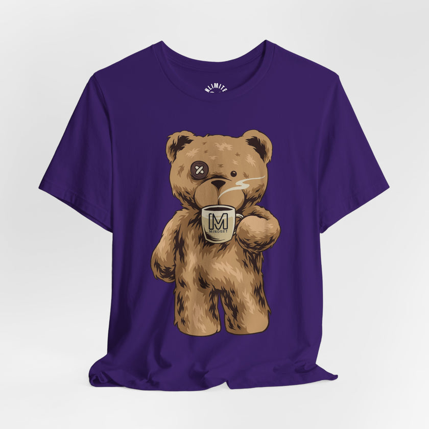 Mindset Bear With Coffee T-Shirt