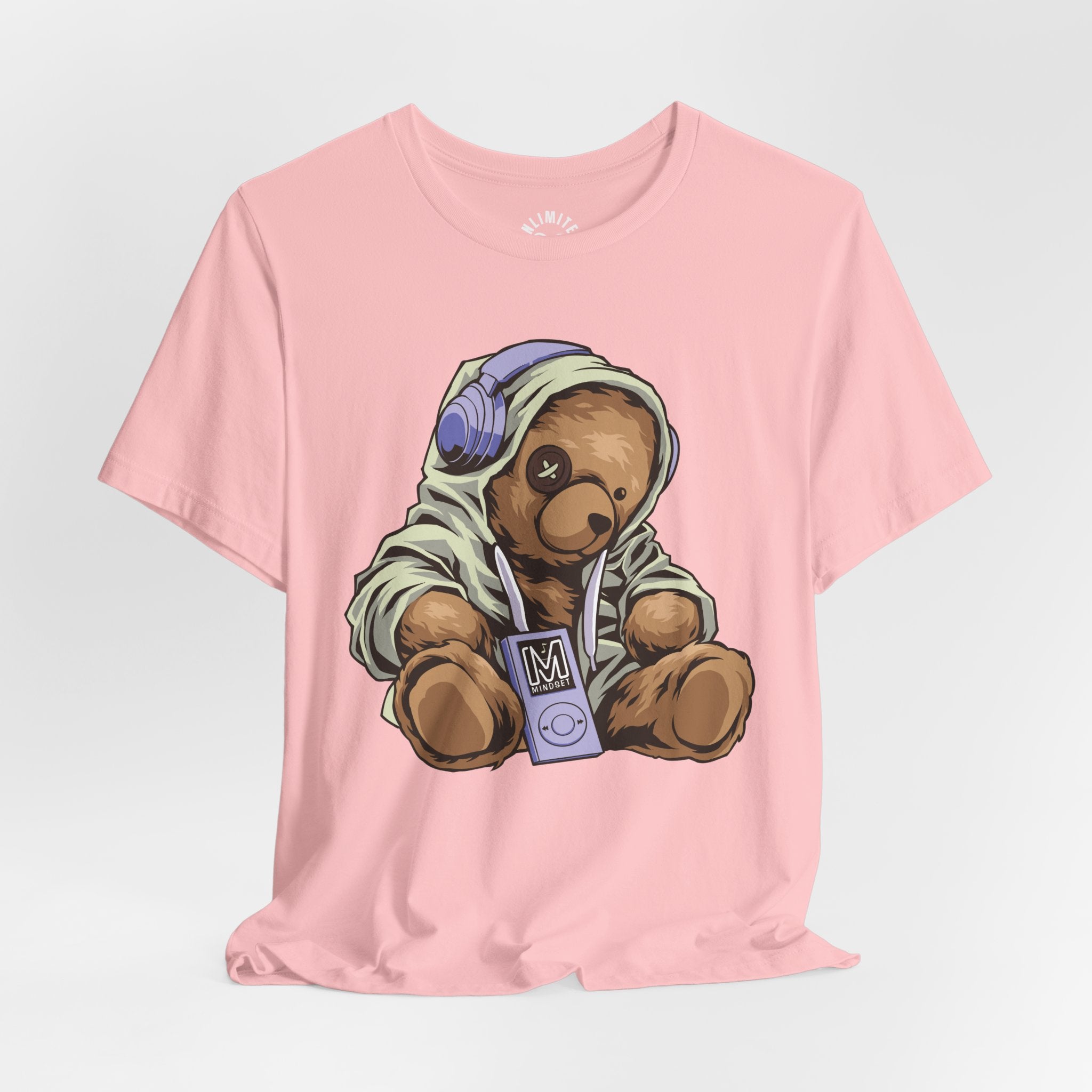 Mindset Bear Listening To Music T-shirt