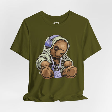 Mindset Bear Listening To Music T-shirt