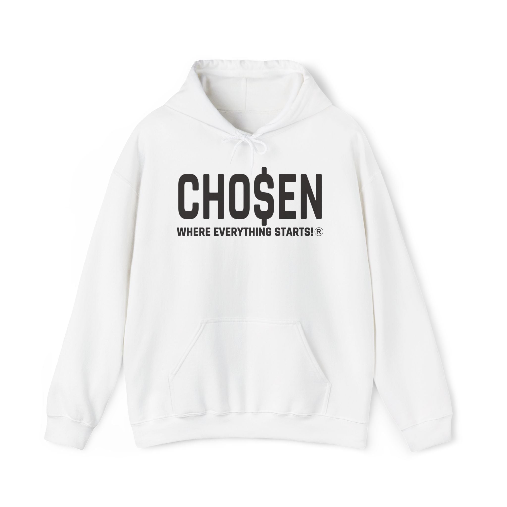 CHO$EN Mindset Hoodie (Black Logo)