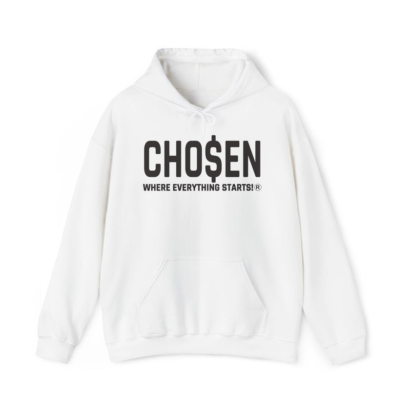 CHO$EN Mindset Hoodie (Black Logo)