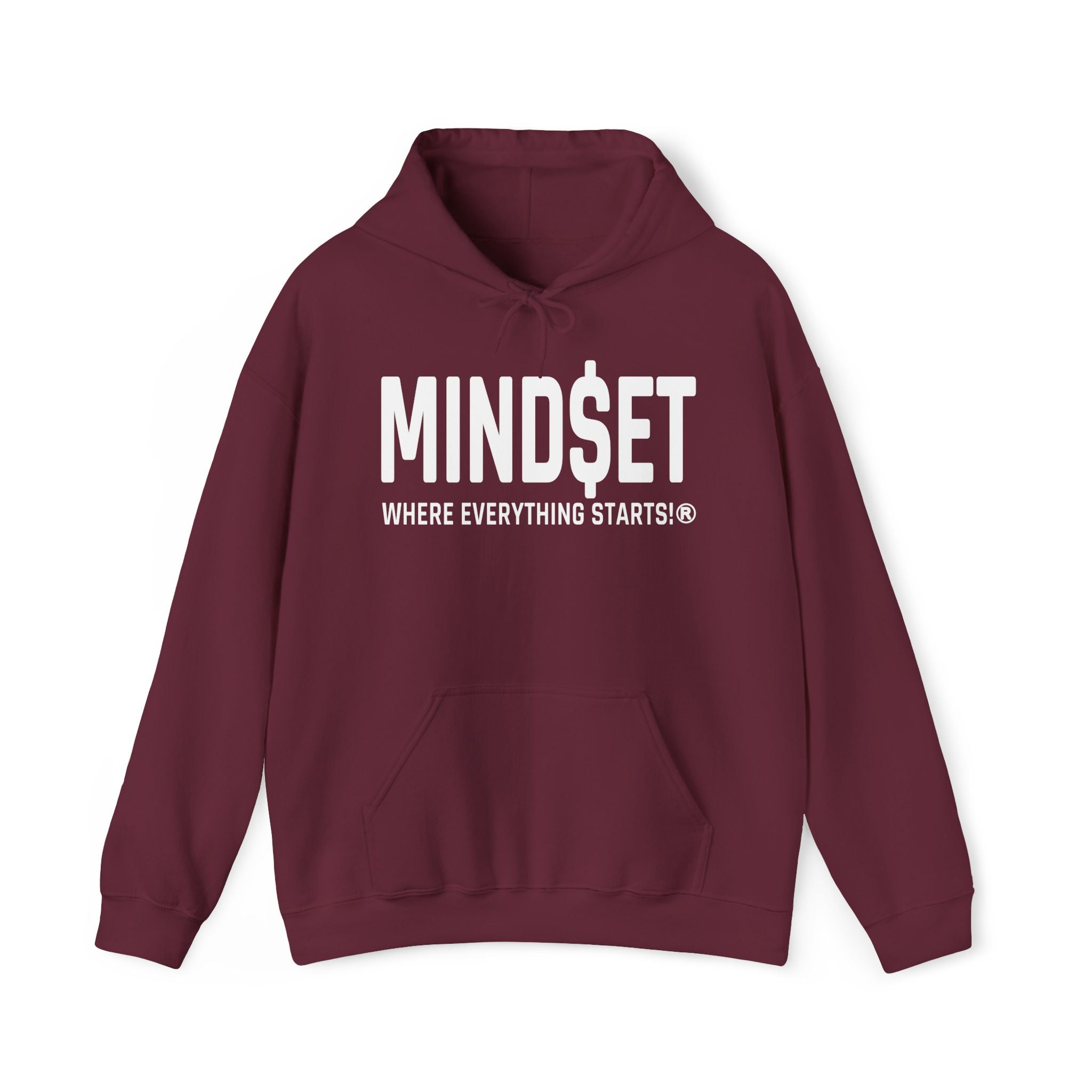 MIND$ET EDITION Hooded Sweatshirts (White Logo)