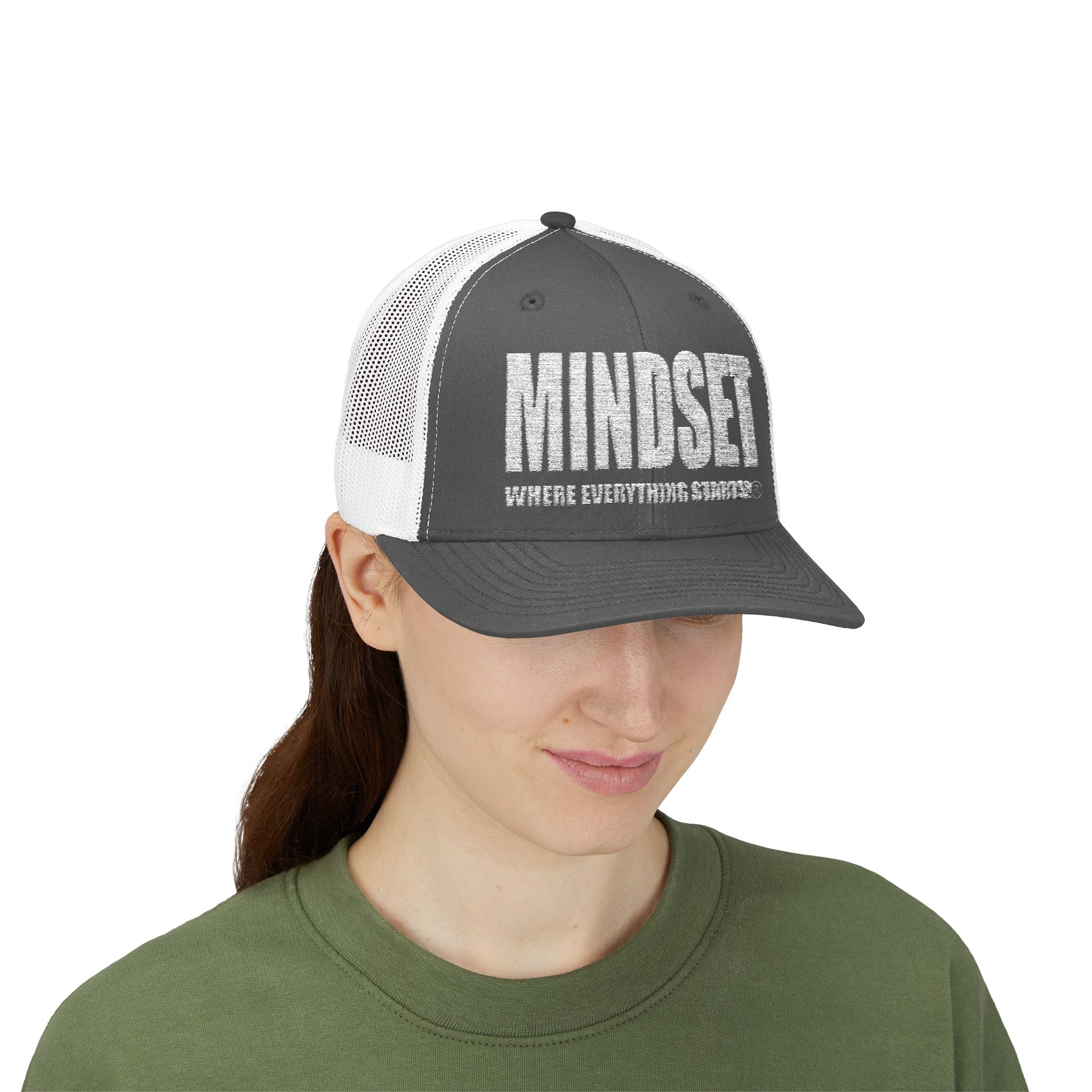 MINDSET - WHERE EVERYTHING STARTS!® Snapback Trucker Hat
