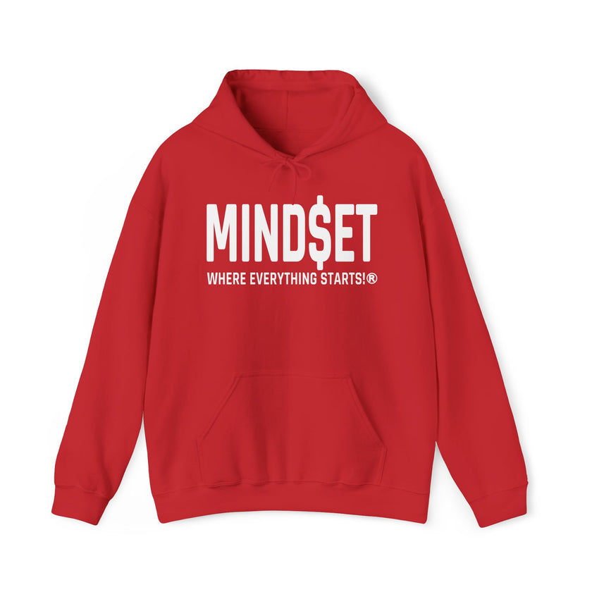 MIND$ET EDITION Hooded Sweatshirts (White Logo)