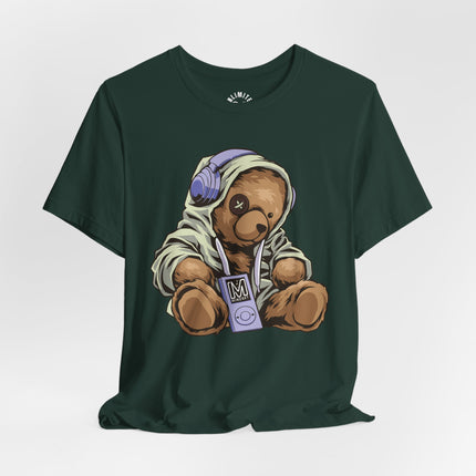 Mindset Bear Listening To Music T-shirt