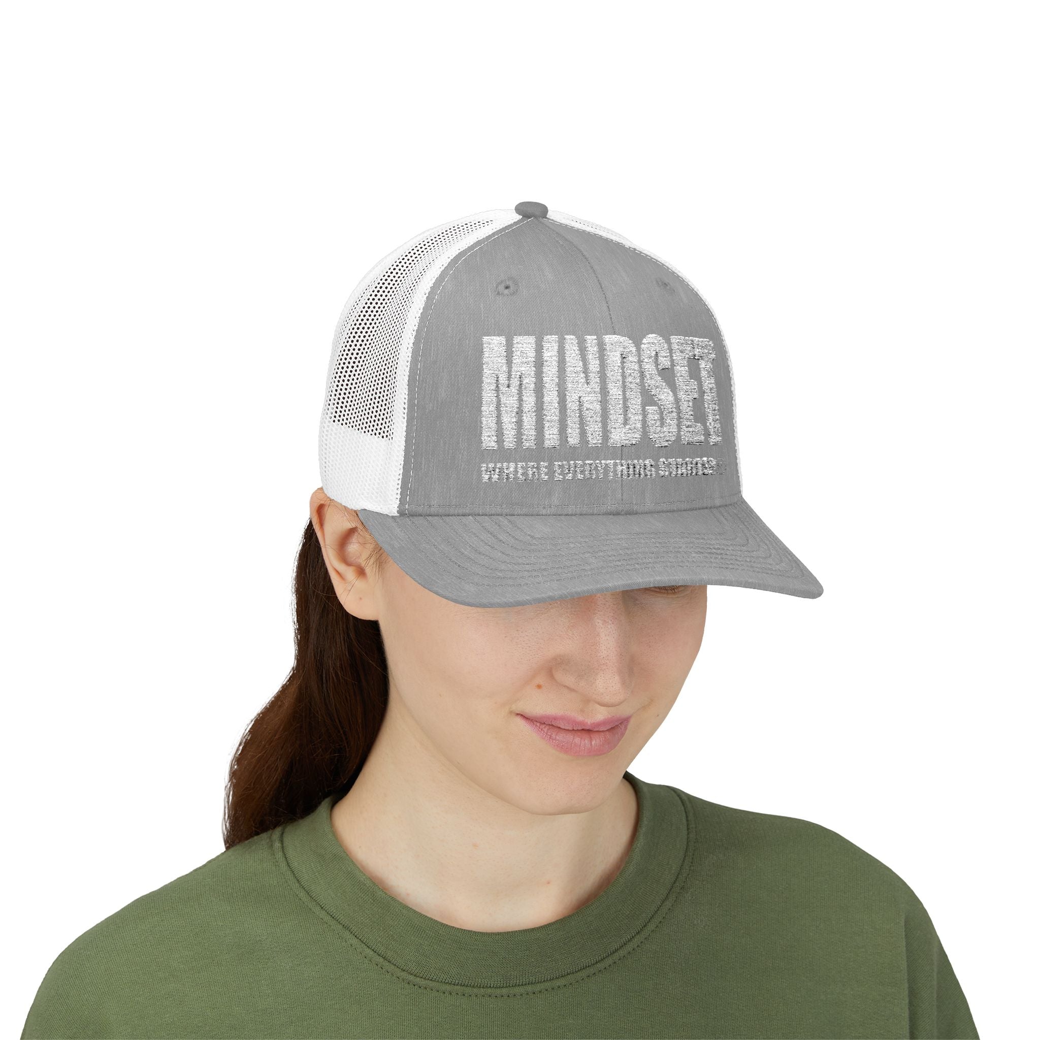 MINDSET - WHERE EVERYTHING STARTS!® Snapback Trucker Hat