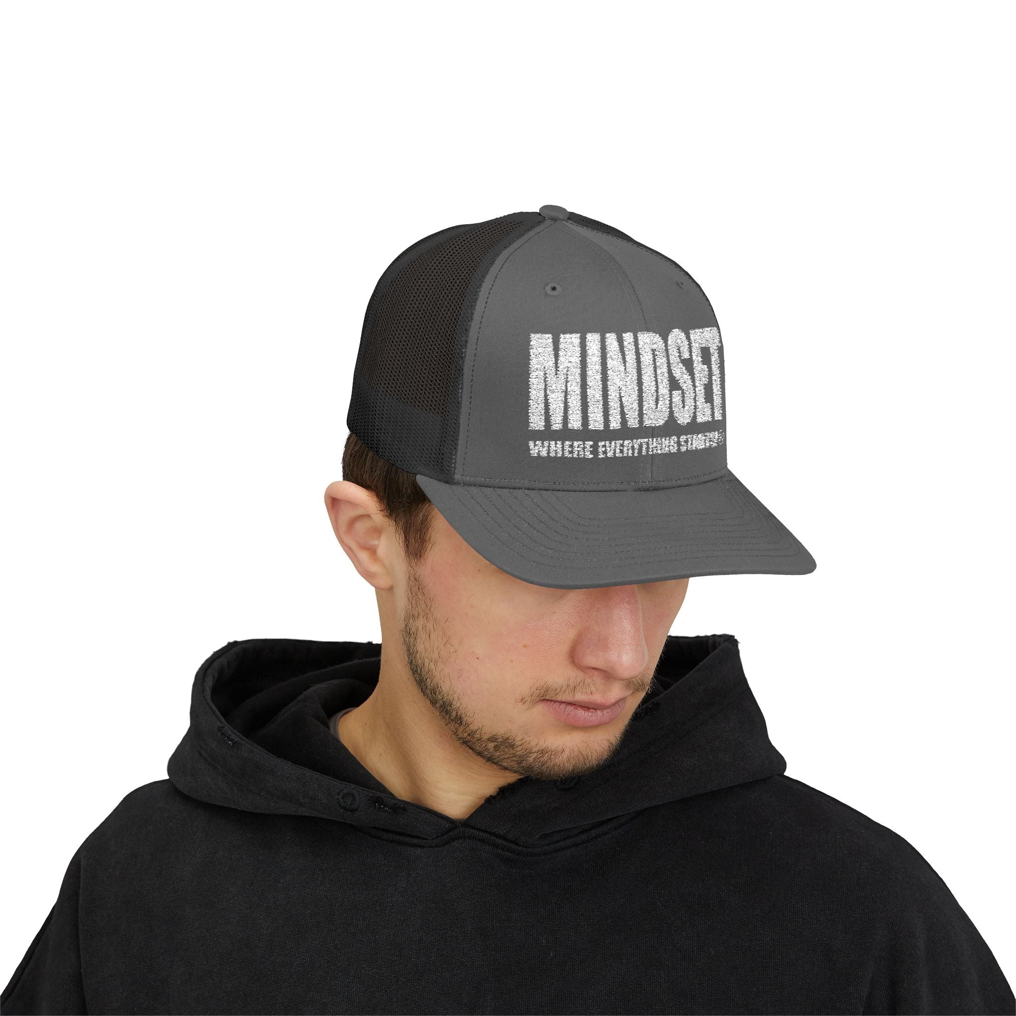 MINDSET - WHERE EVERYTHING STARTS!® Snapback Trucker Hat