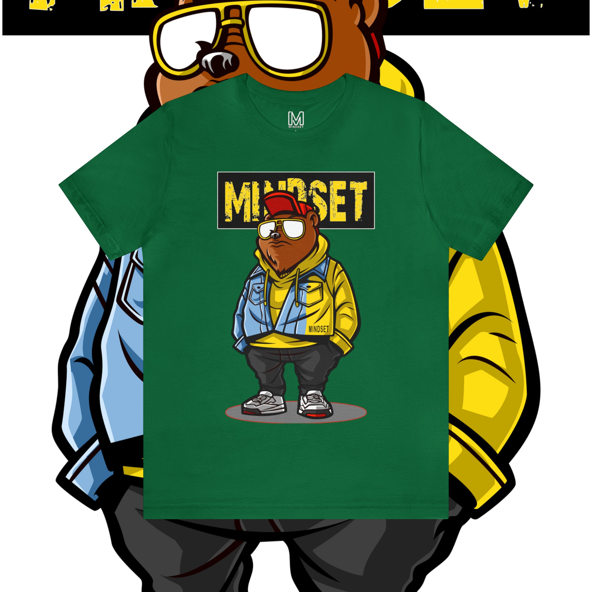 Mindset Rapper Bear T-Shirt