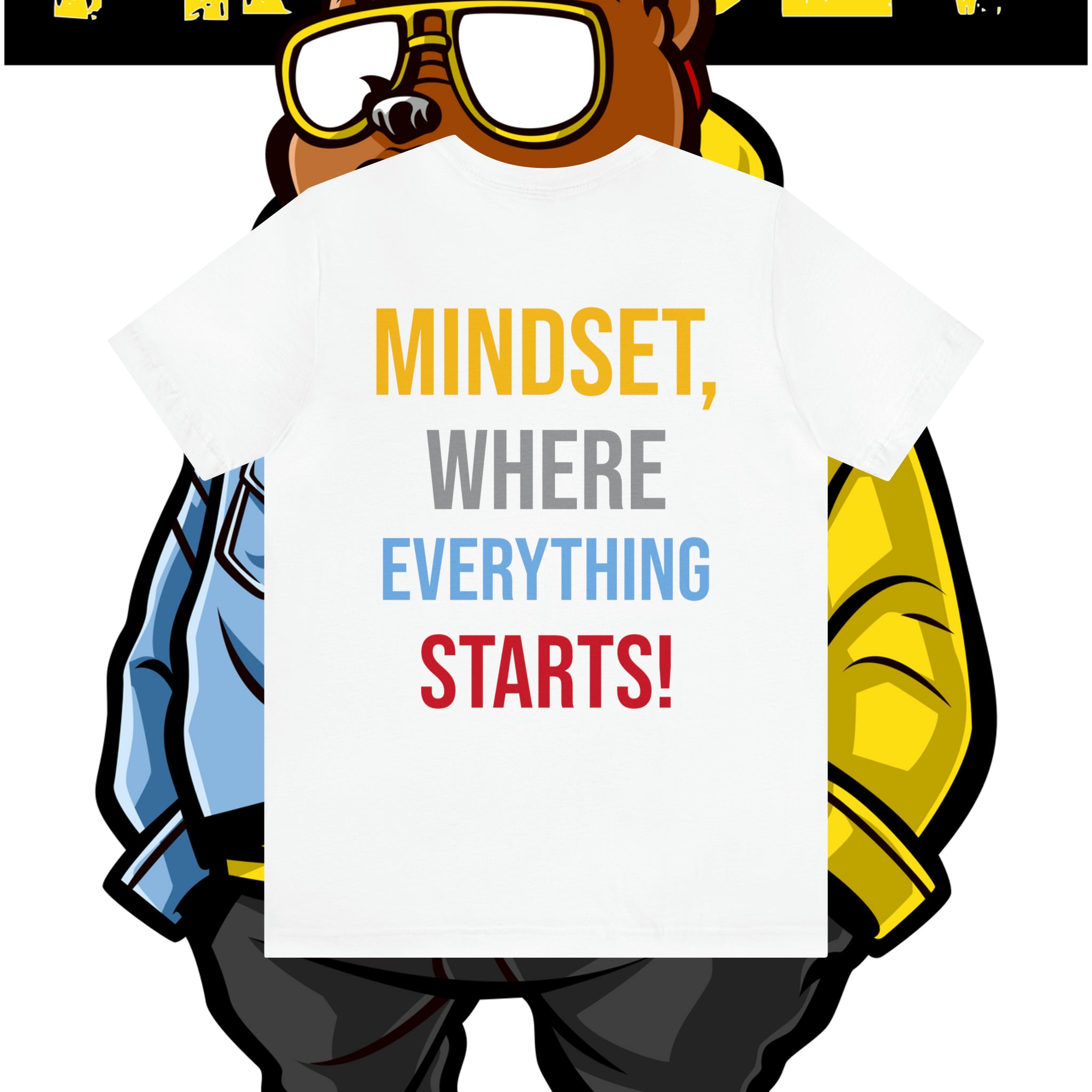 Mindset Rapper Bear T-Shirt
