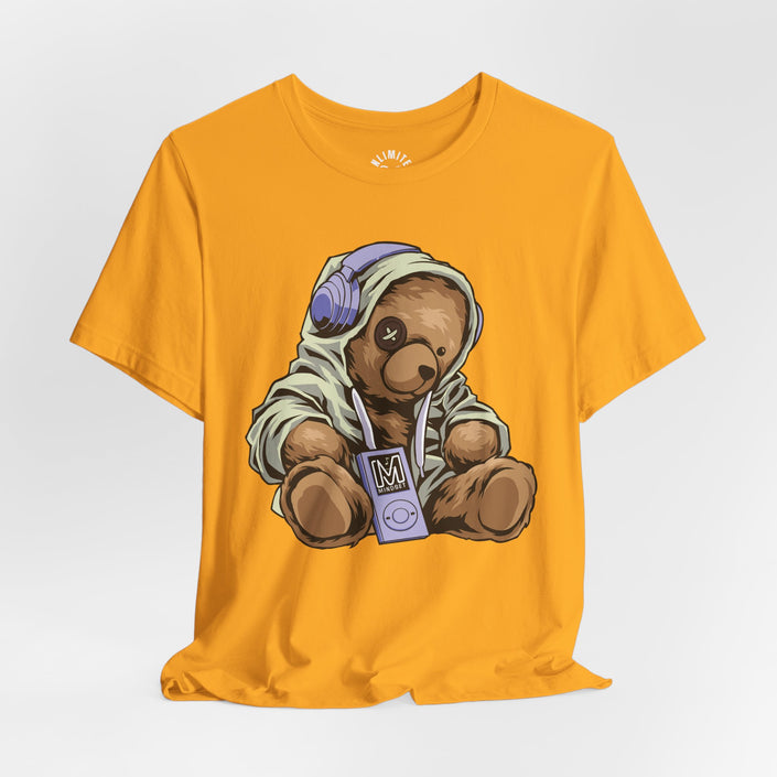 Mindset Bear Listening To Music T-shirt