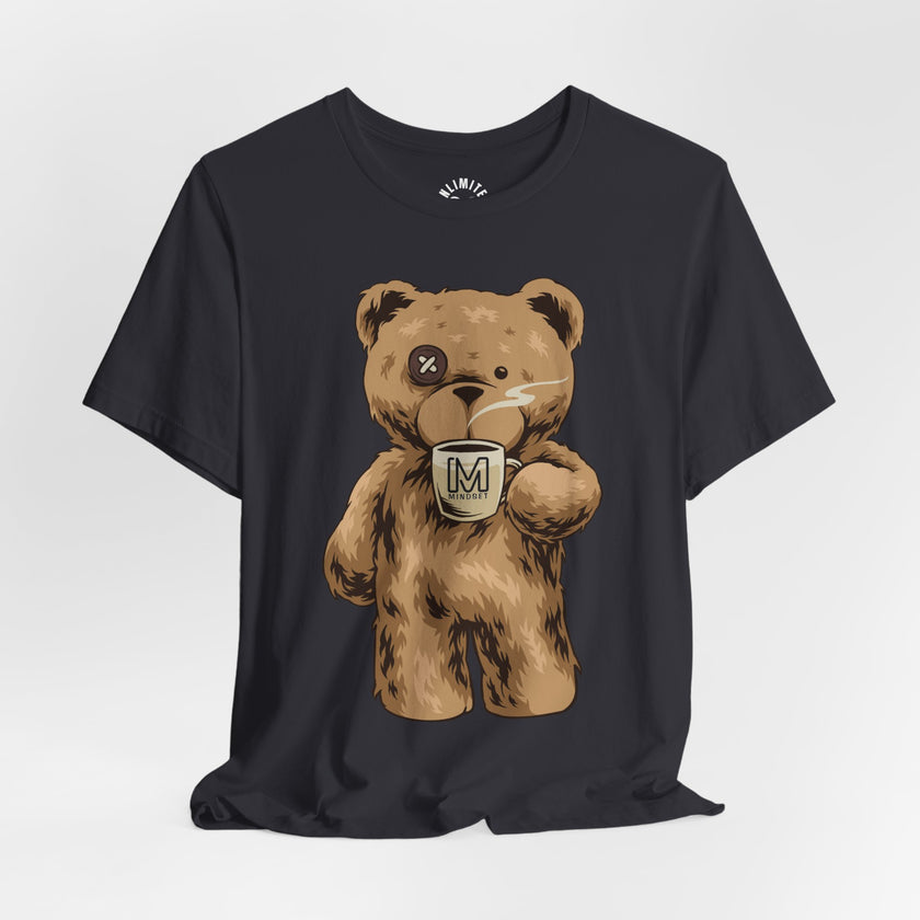 Mindset Bear With Coffee T-Shirt