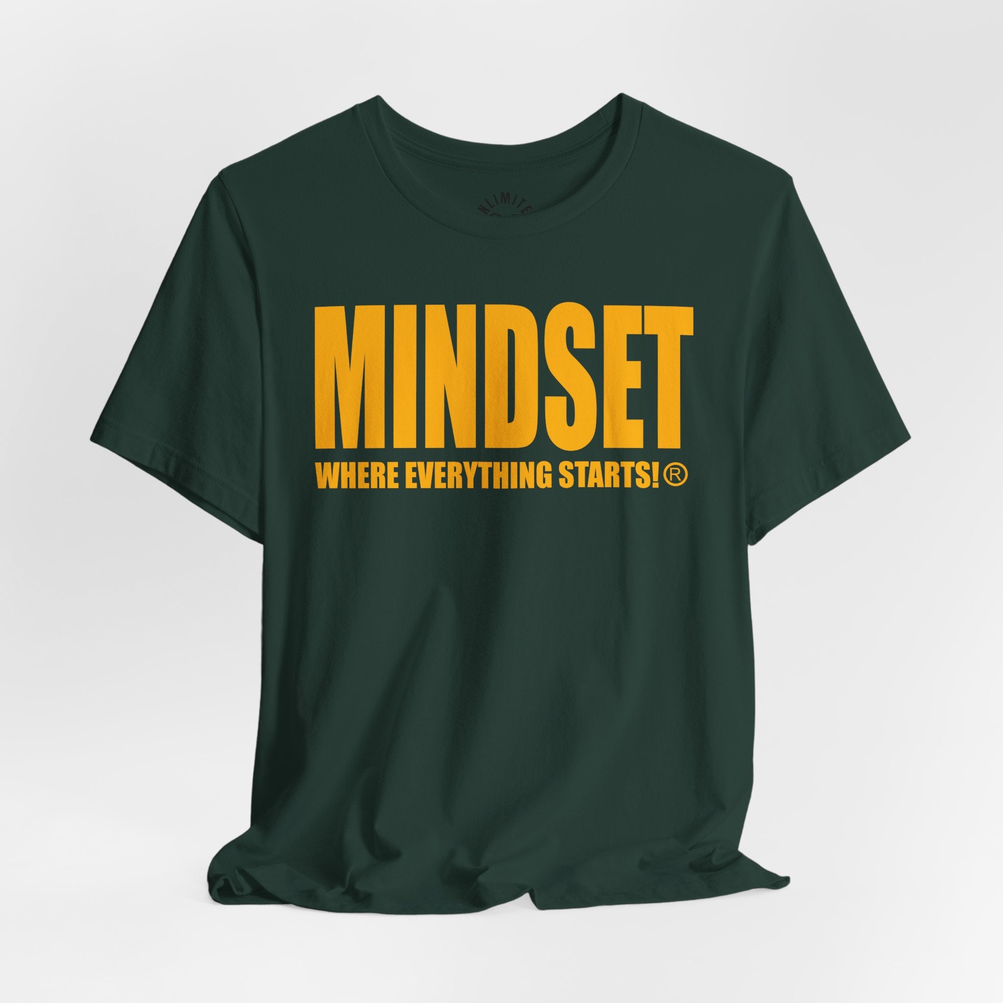 MINDSET - WHERE EVERYTHING STARTS!® T-Shirt (Gold)