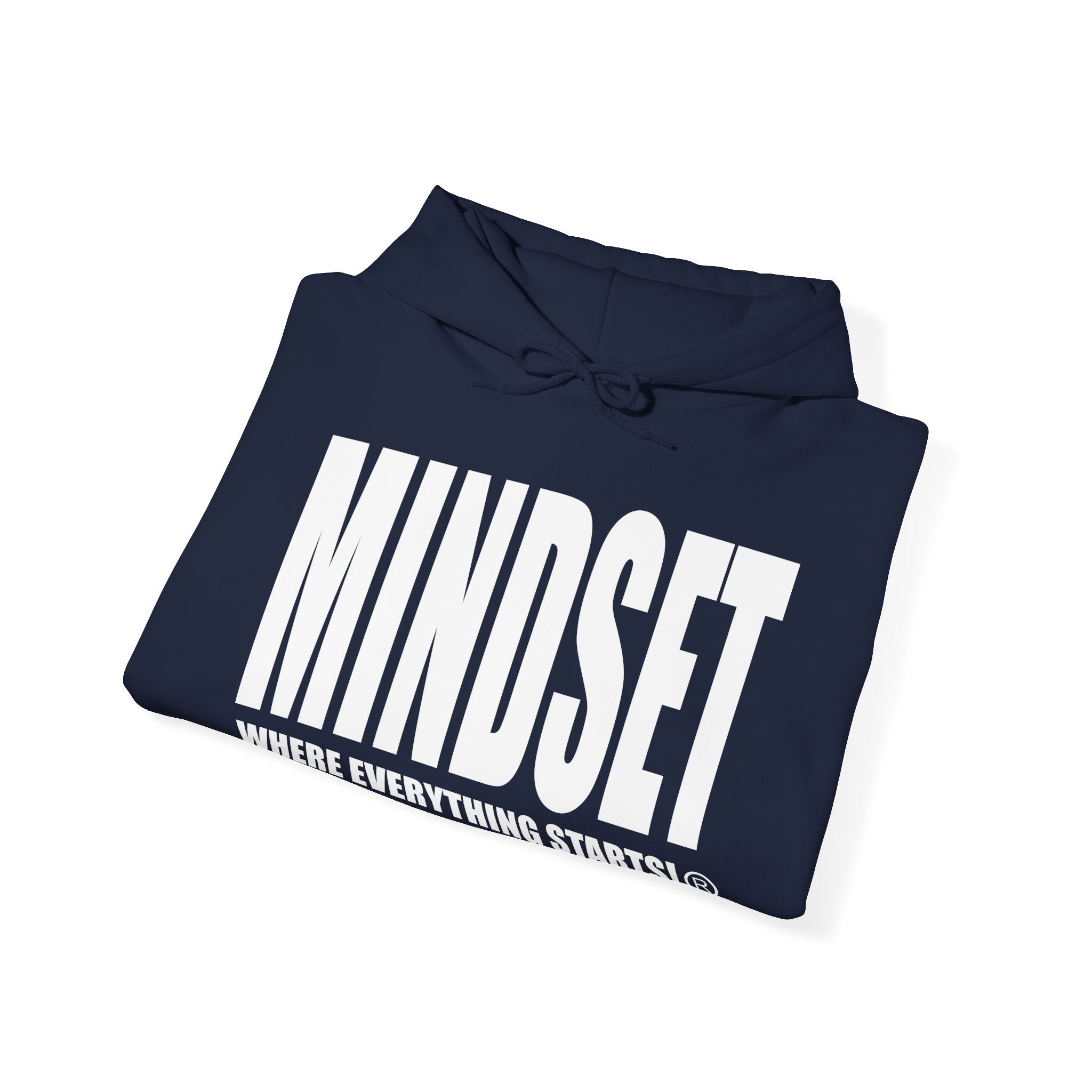 Mindset Trademark Hoodie (WHITE LOGO)