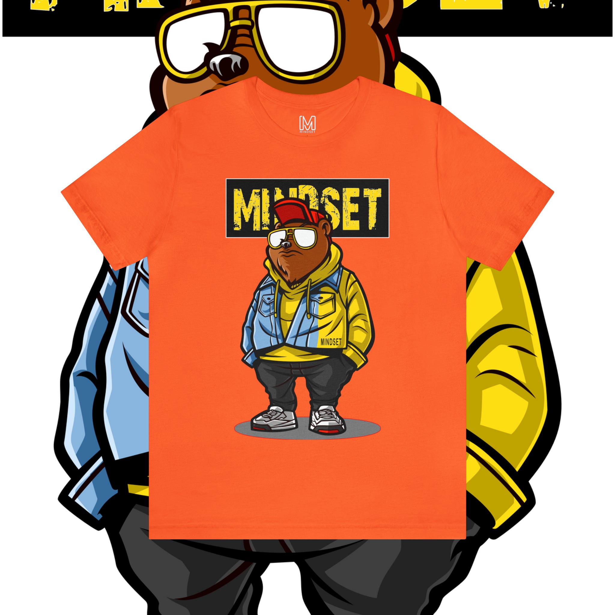 Mindset Rapper Bear T-Shirt