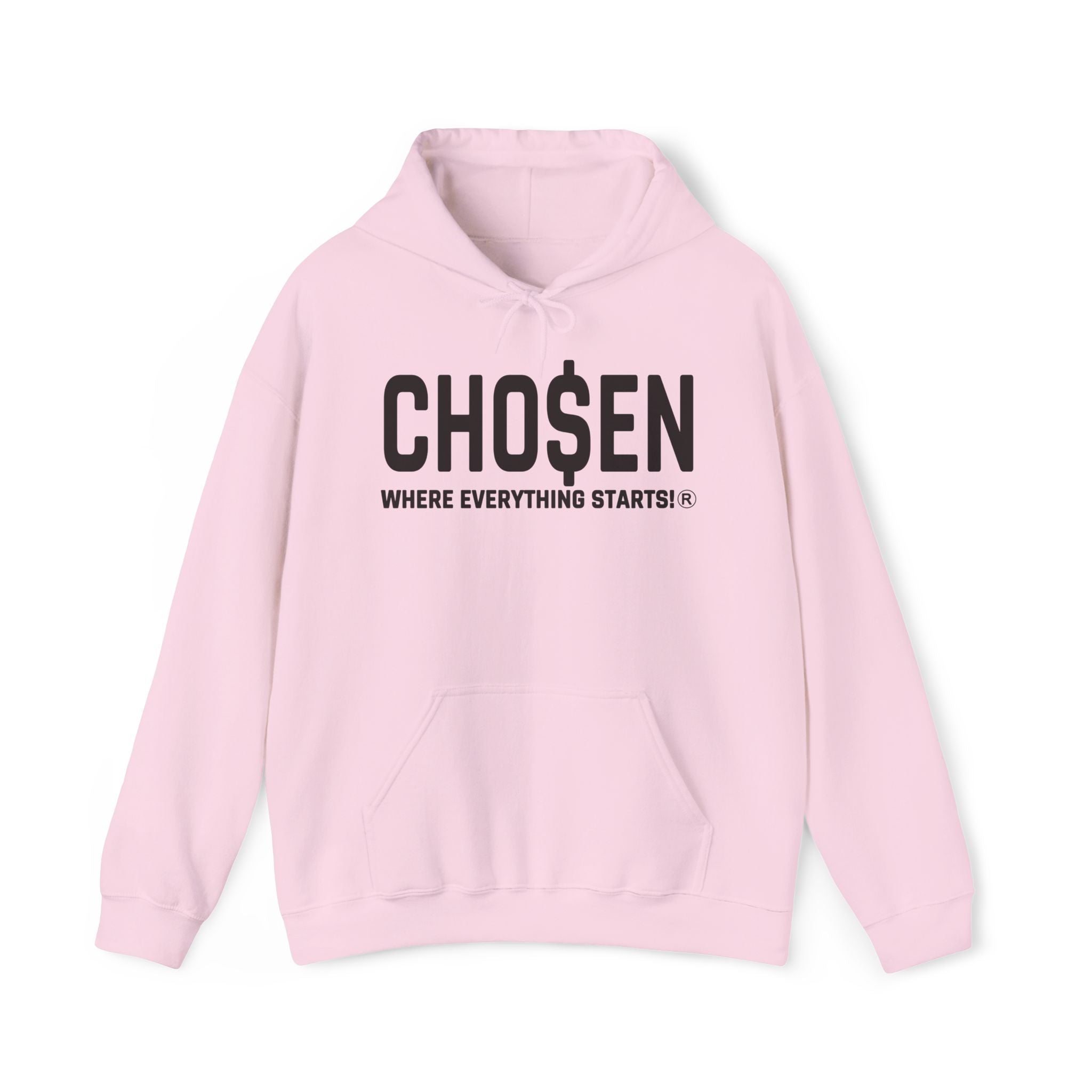 CHO$EN Mindset Hoodie (Black Logo)