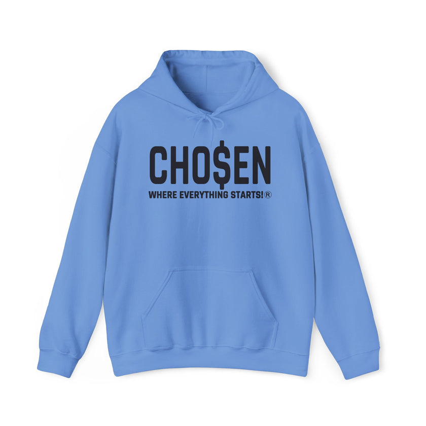 CHO$EN Mindset Hoodie (Black Logo)