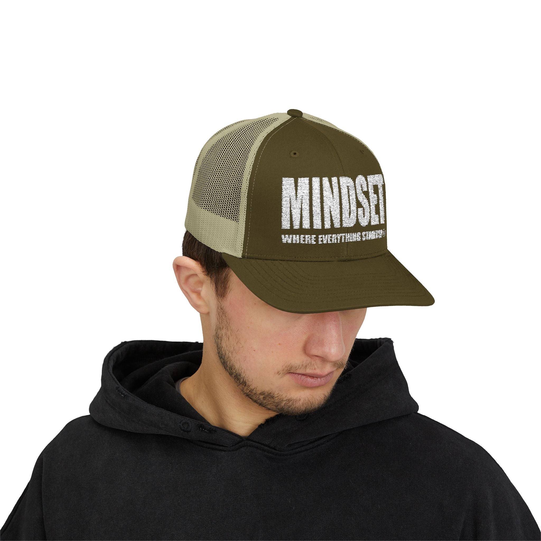 MINDSET - WHERE EVERYTHING STARTS!® Snapback Trucker Hat