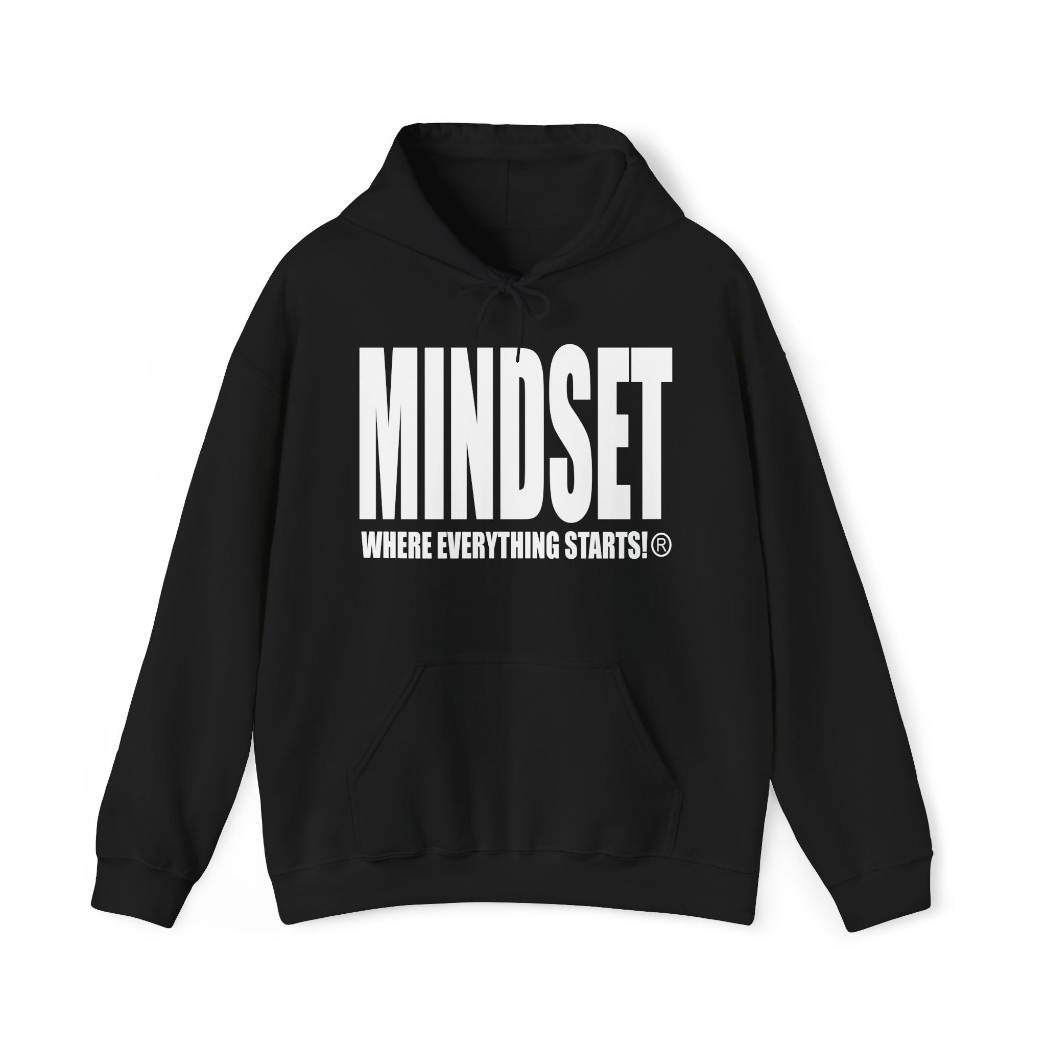 Mindset Trademark Hoodie (WHITE LOGO)