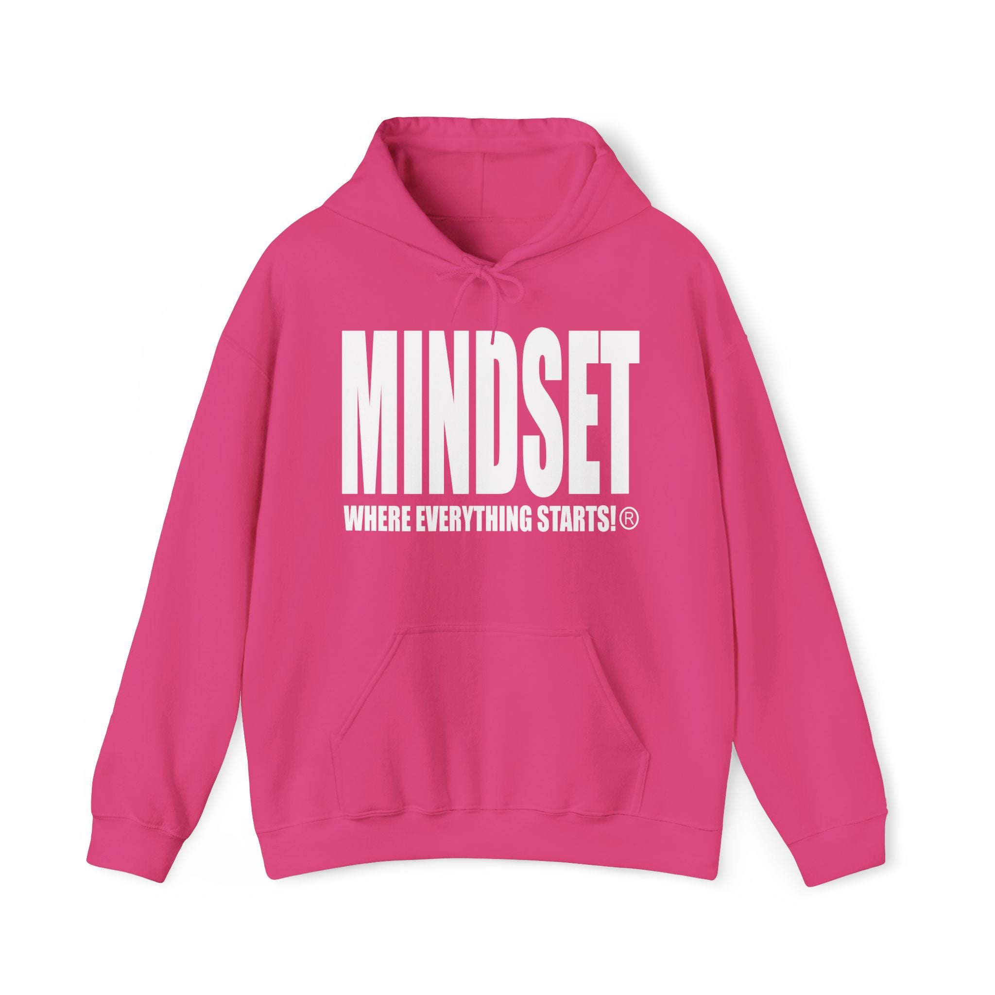 Mindset Trademark Hoodie (WHITE LOGO)