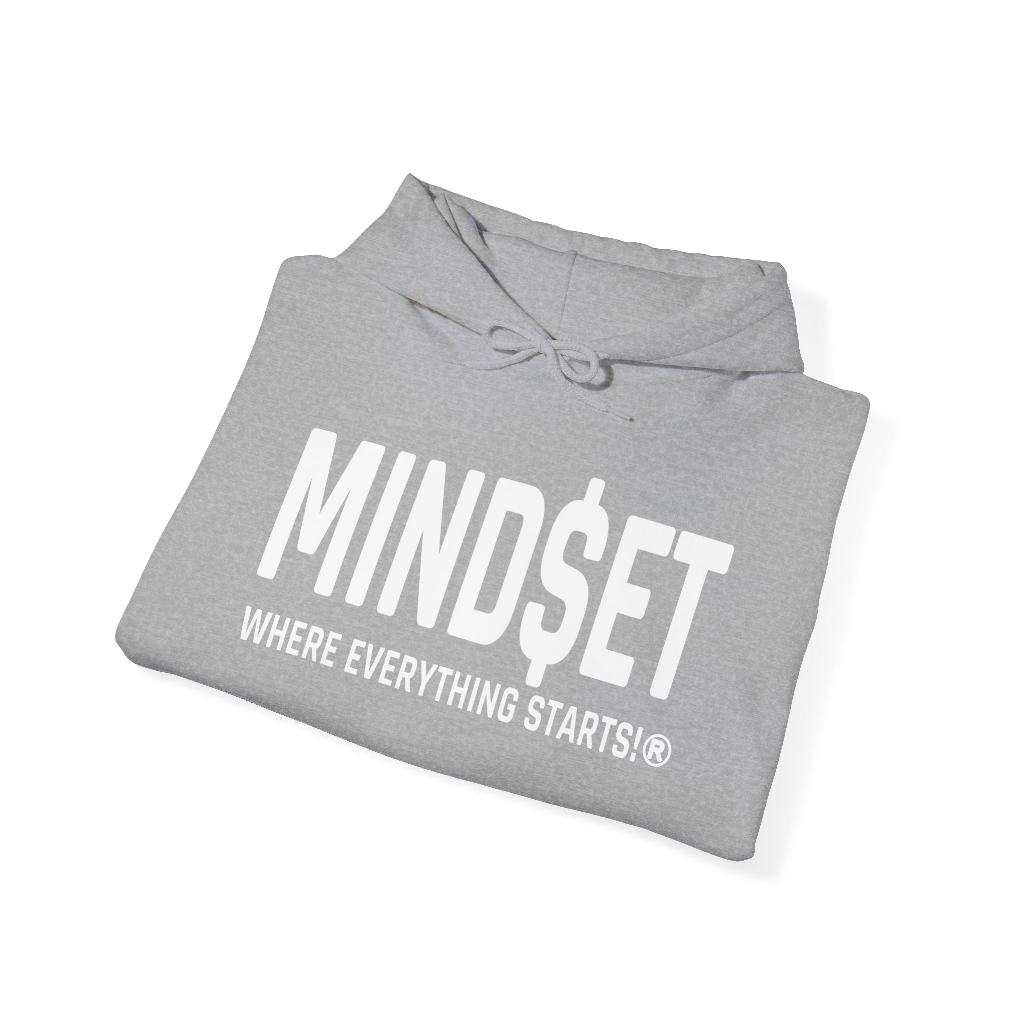MIND$ET EDITION Hooded Sweatshirts (White Logo)