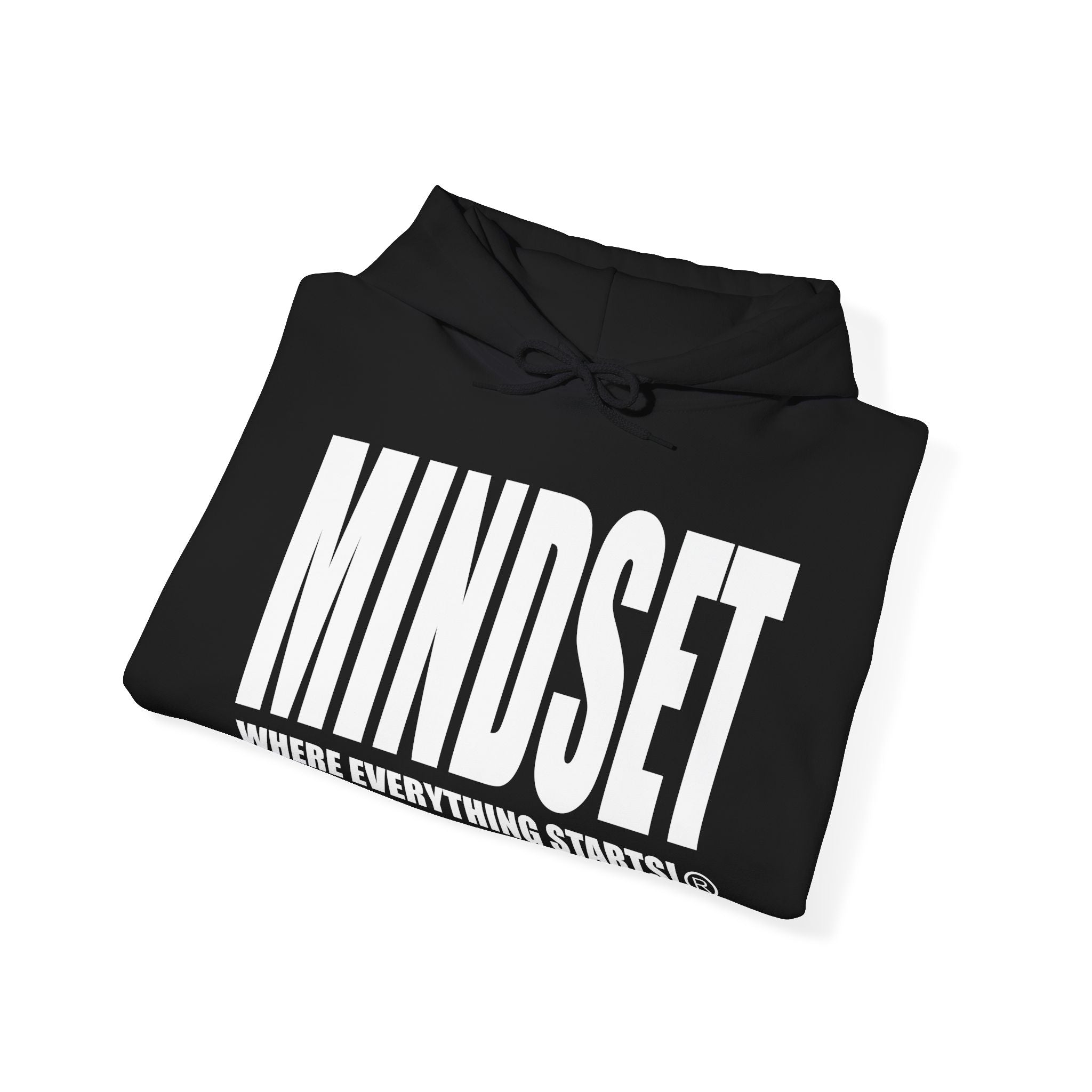 Mindset Trademark Hoodie (WHITE LOGO)