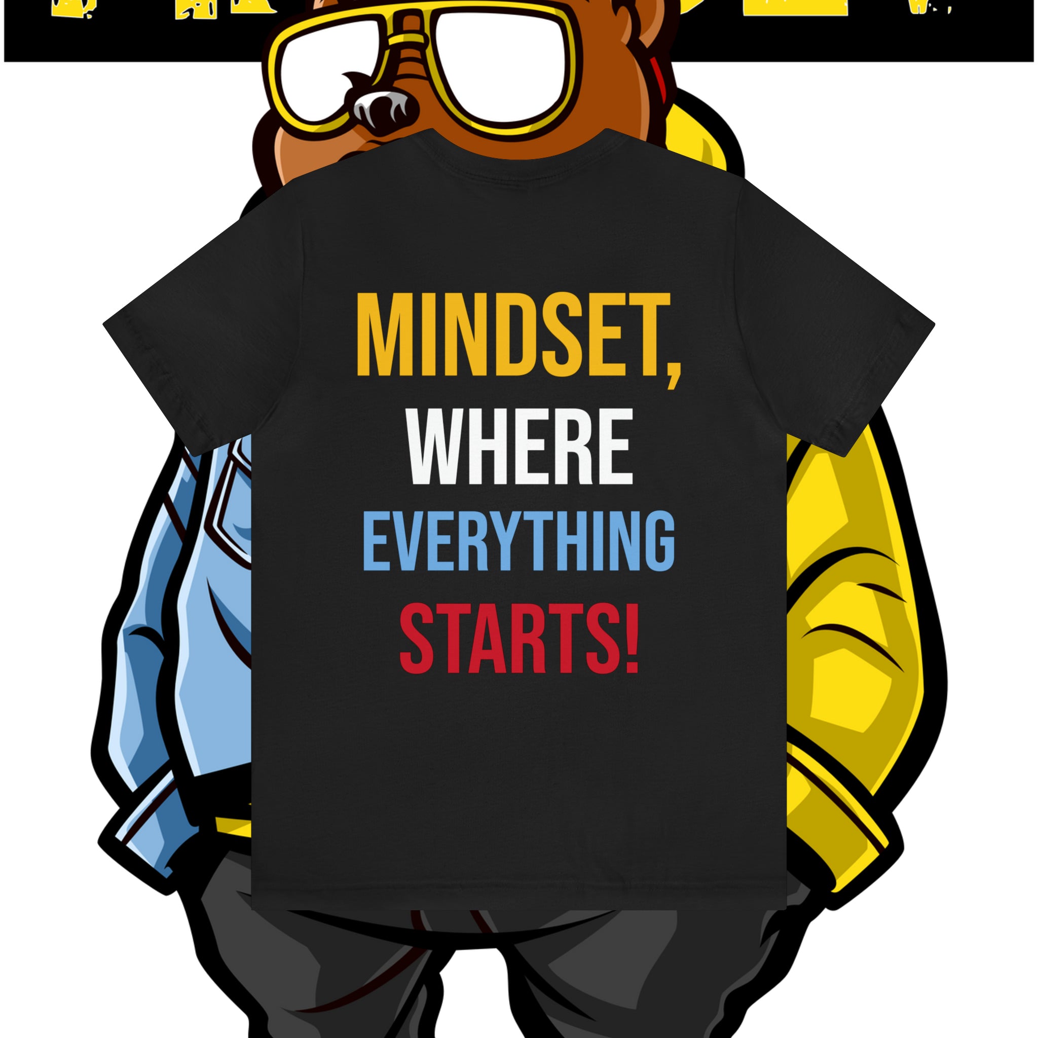 Mindset Rapper Bear T-Shirt