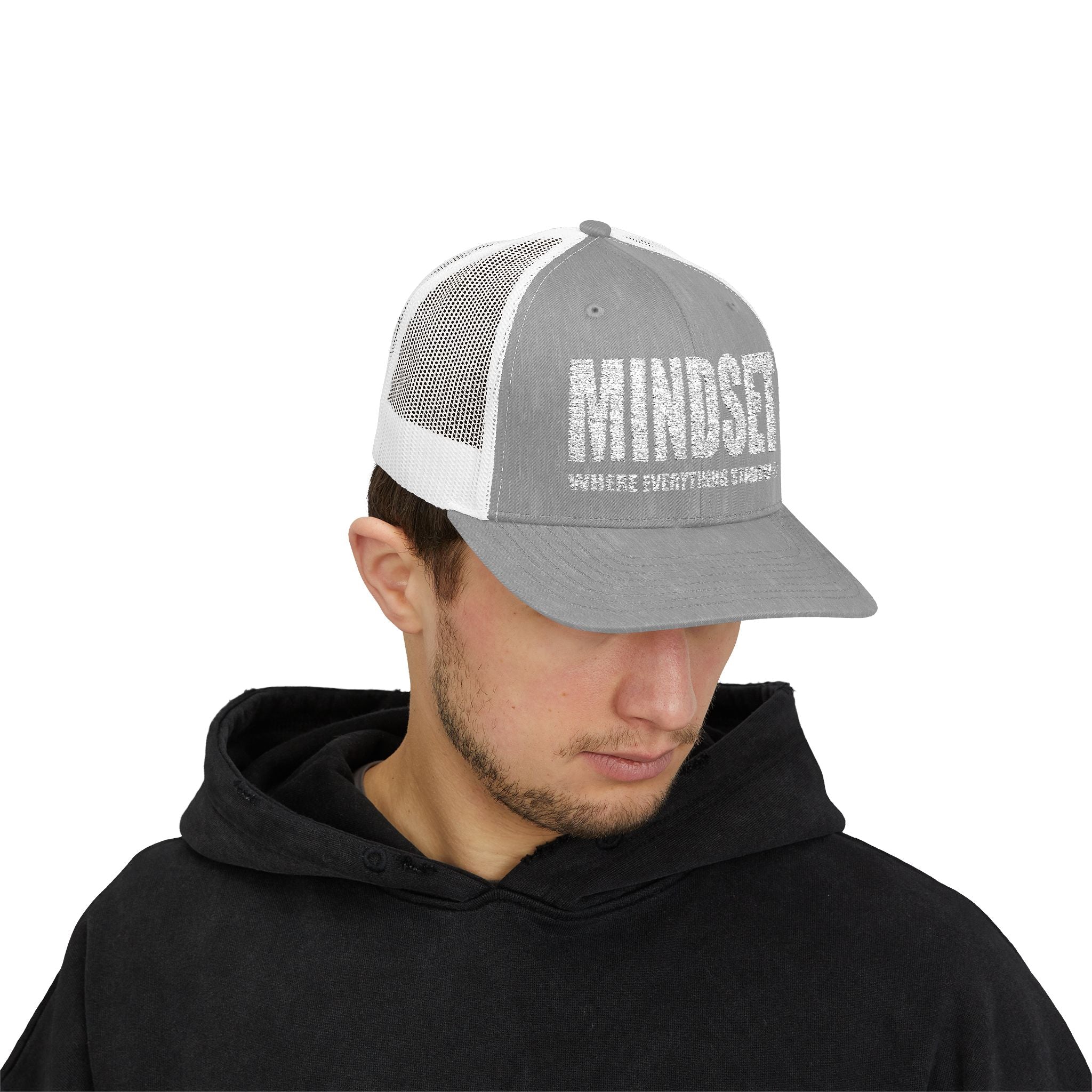 MINDSET - WHERE EVERYTHING STARTS!® Snapback Trucker Hat