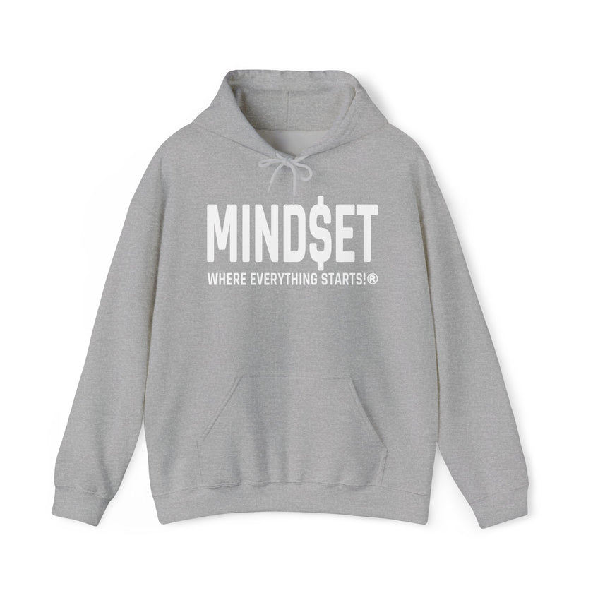 MIND$ET EDITION Hooded Sweatshirts (White Logo)