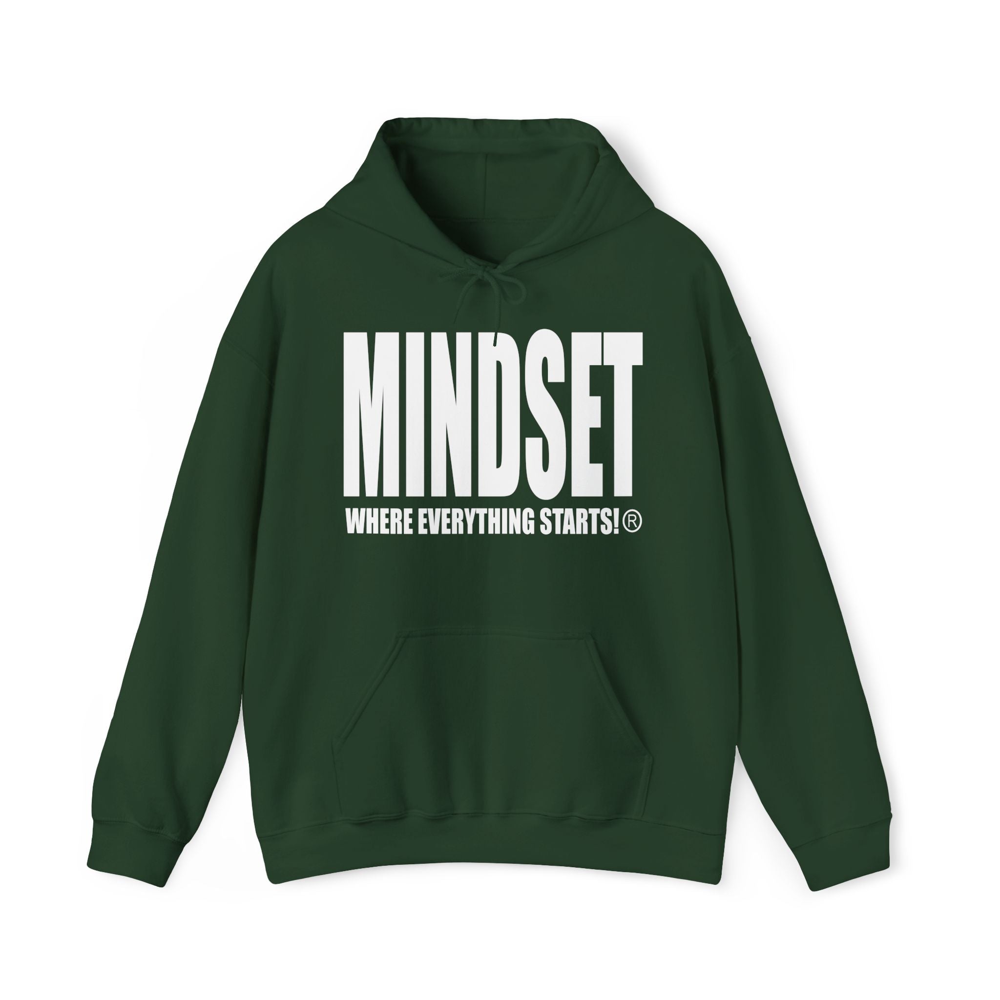 Mindset Trademark Hoodie (WHITE LOGO)