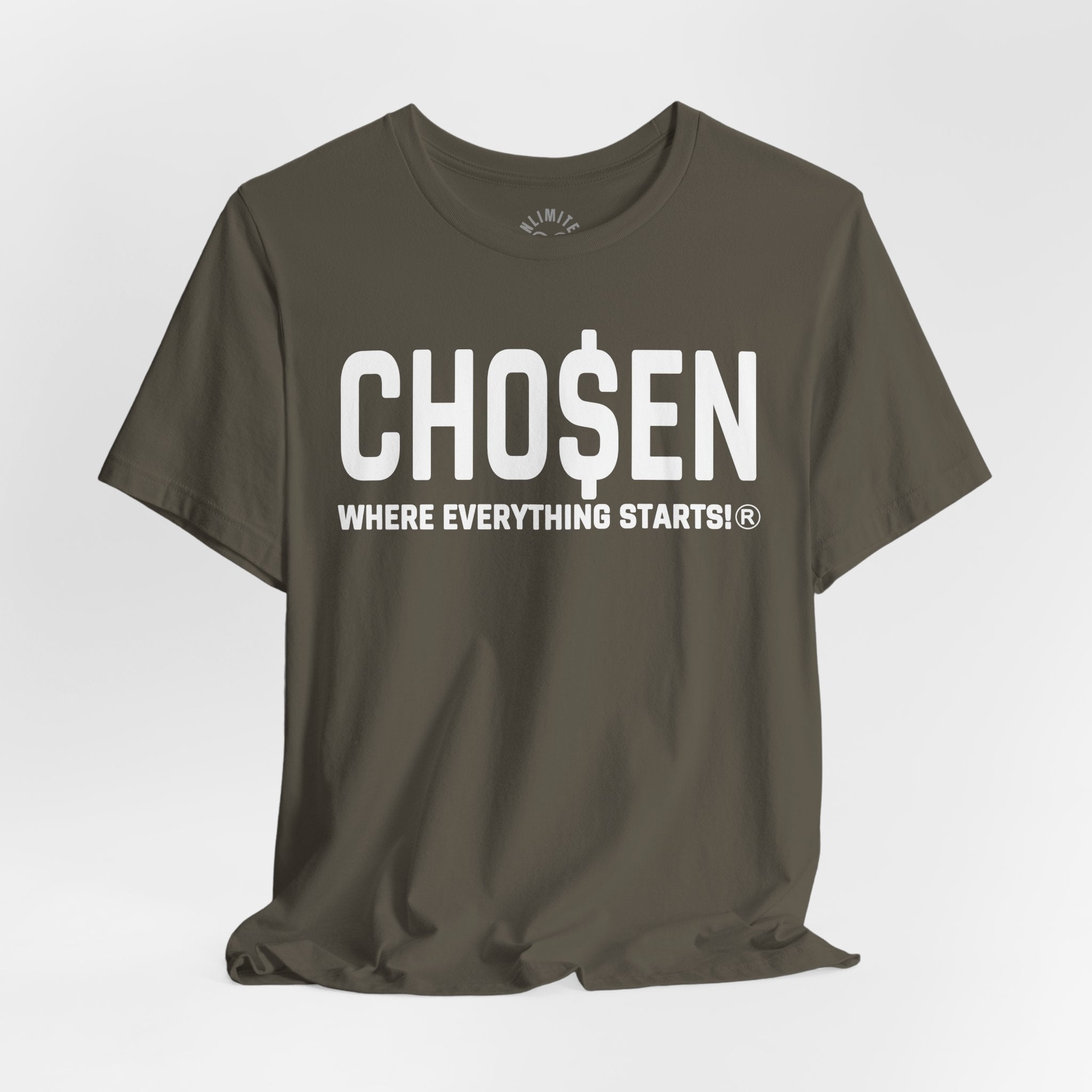 CHO$EN Mindset T-Shirt (White)