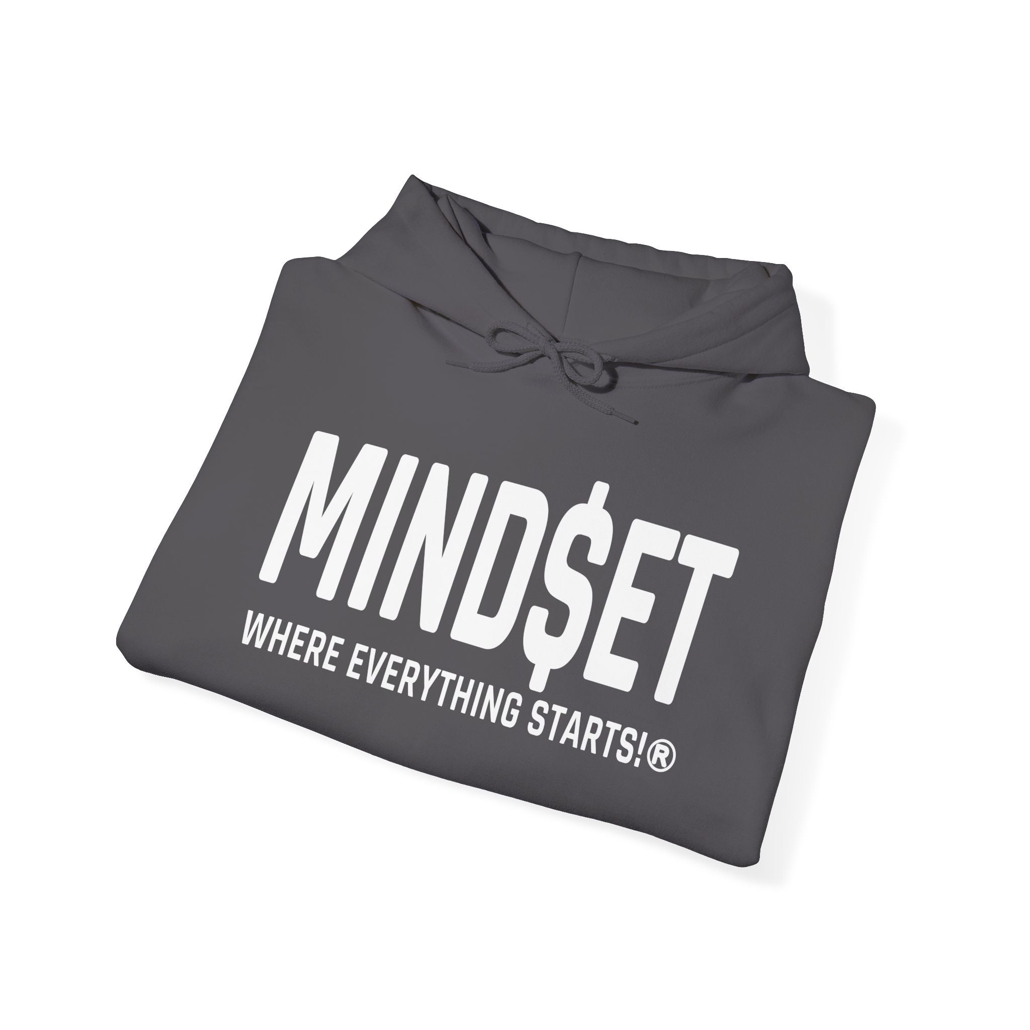 MIND$ET EDITION Hooded Sweatshirts (White Logo)