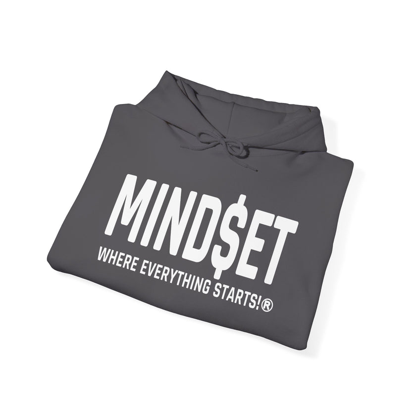 MIND$ET EDITION Hooded Sweatshirts (White Logo)