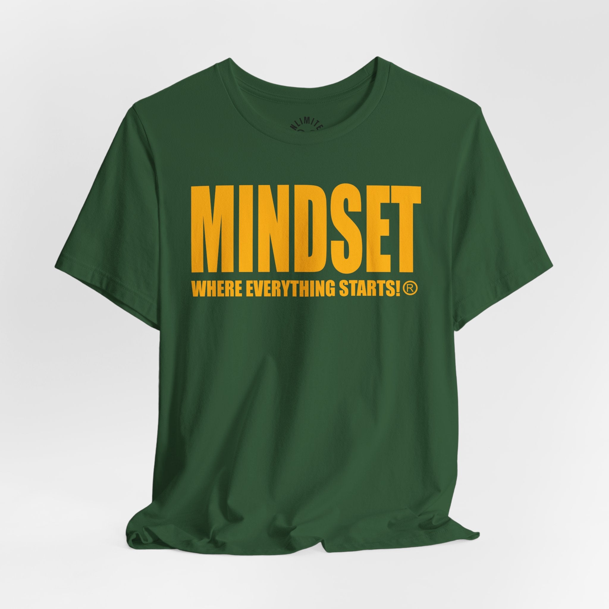 MINDSET - WHERE EVERYTHING STARTS!® T-Shirt (Gold)