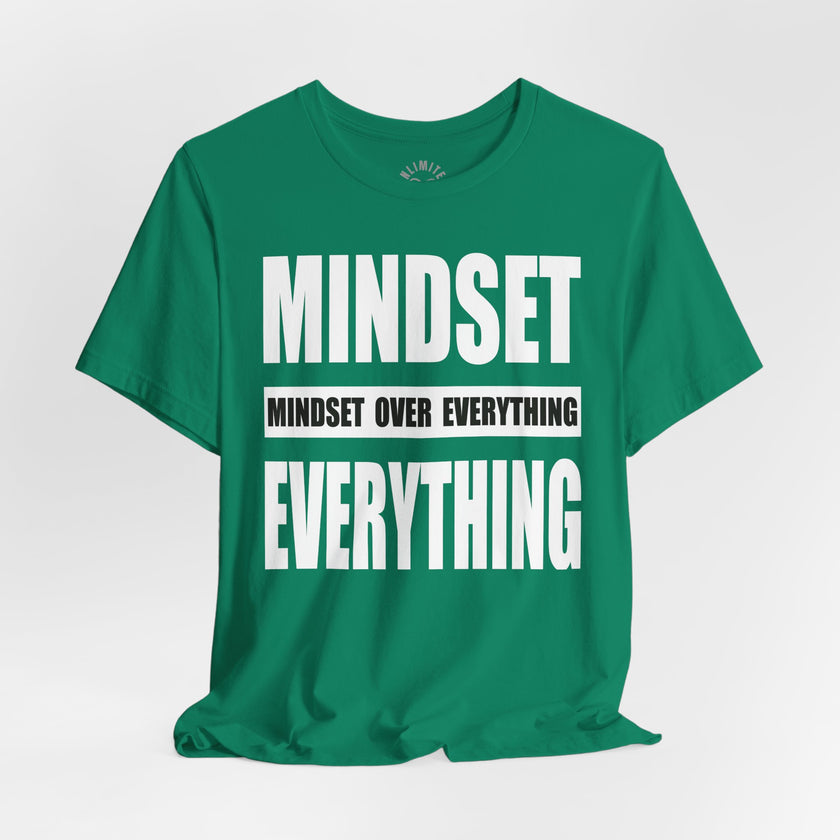 Mindset Over Everything T-Shirts (White)