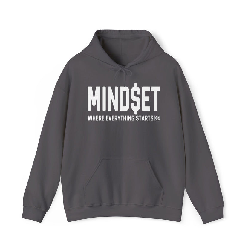 MIND$ET EDITION Hooded Sweatshirts (White Logo)