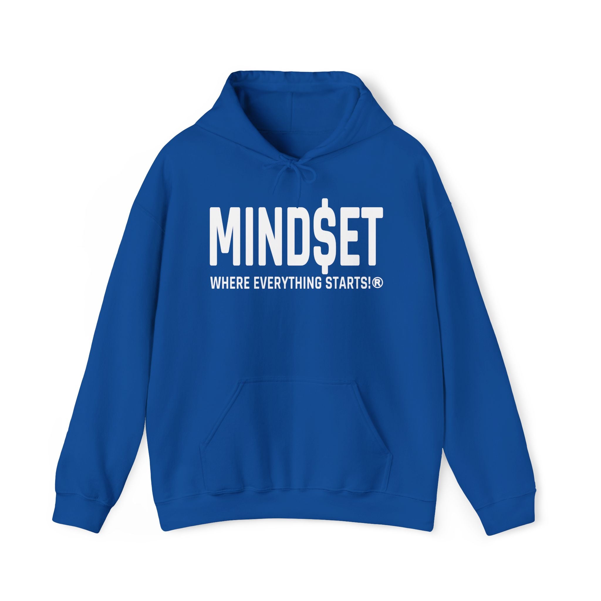 MIND$ET EDITION Hooded Sweatshirts (White Logo)