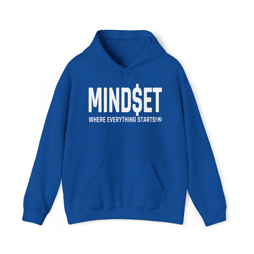 MIND$ET EDITION Hooded Sweatshirts (White Logo)