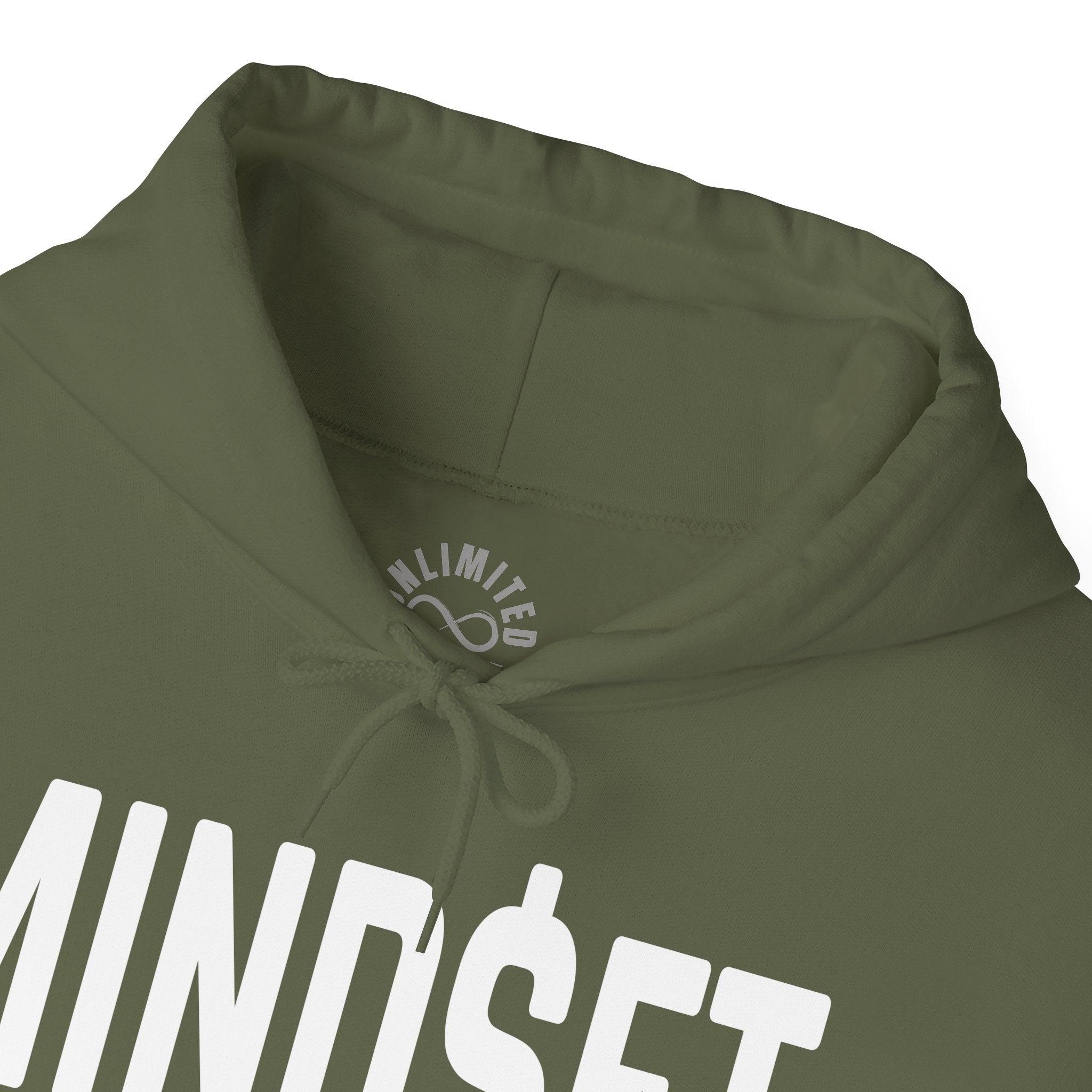 MIND$ET EDITION Hooded Sweatshirts (White Logo)
