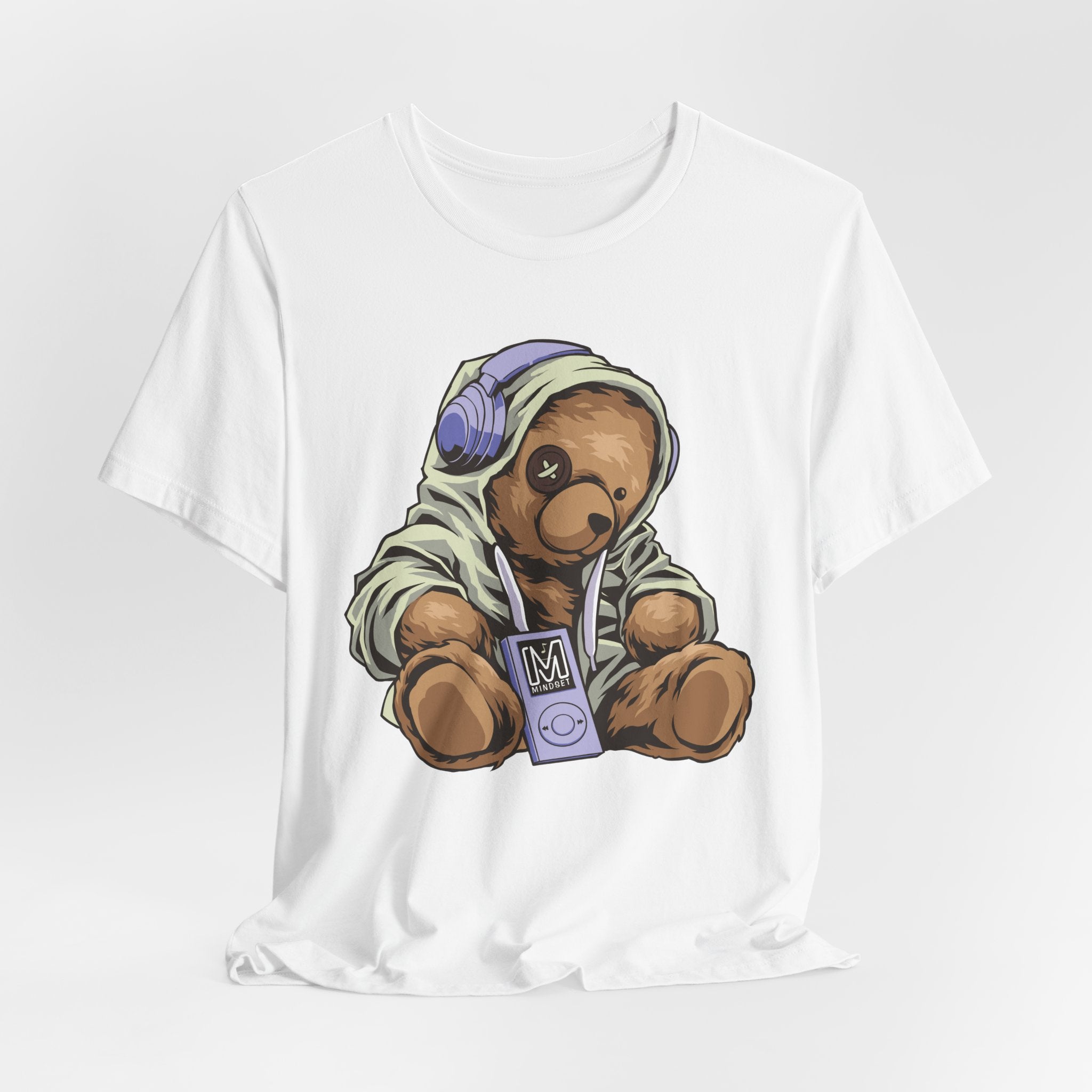 Mindset Bear Listening To Music T-shirt