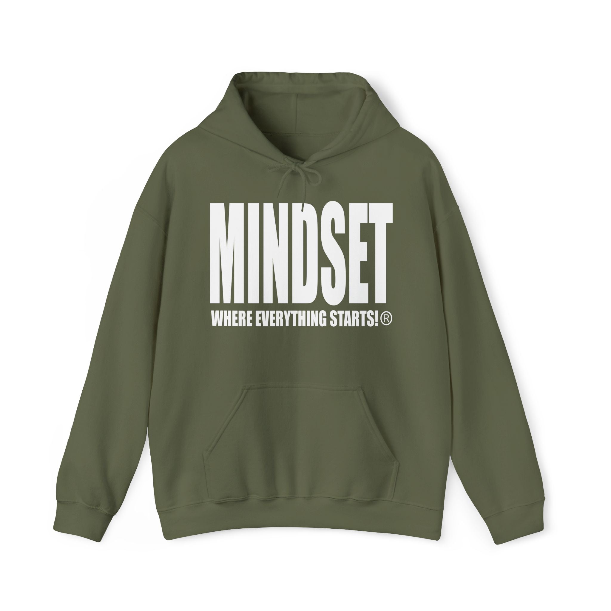 Mindset Trademark Hoodie (WHITE LOGO)
