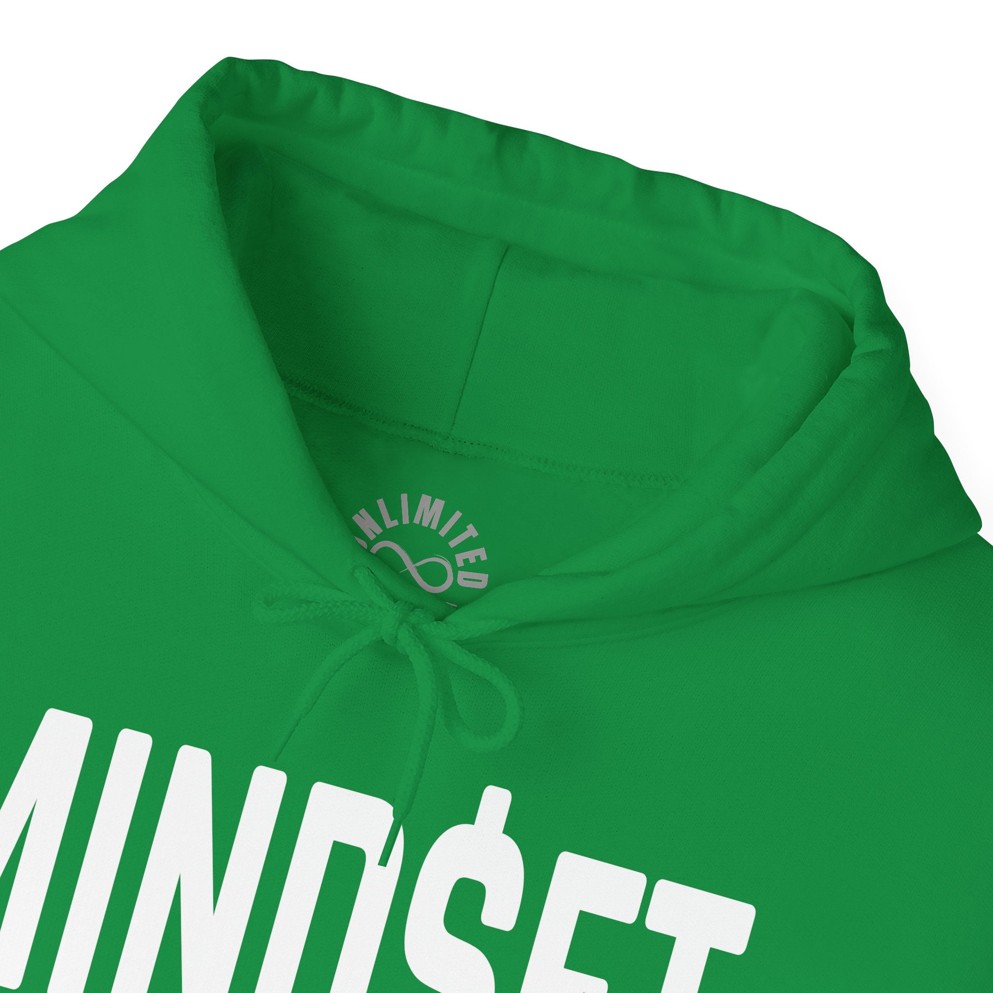 MIND$ET EDITION Hooded Sweatshirts (White Logo)