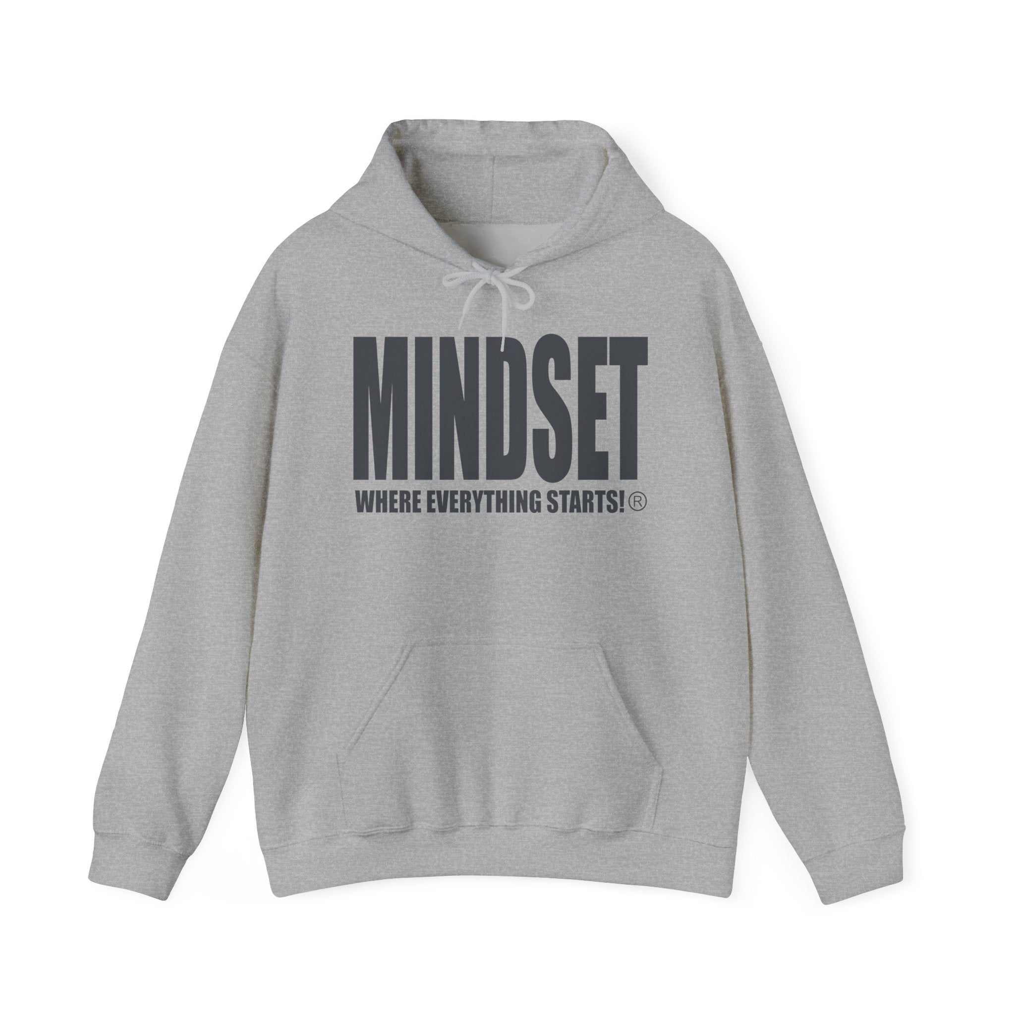 Mindset Trademark Hoodie (Metallic Gray Logo)