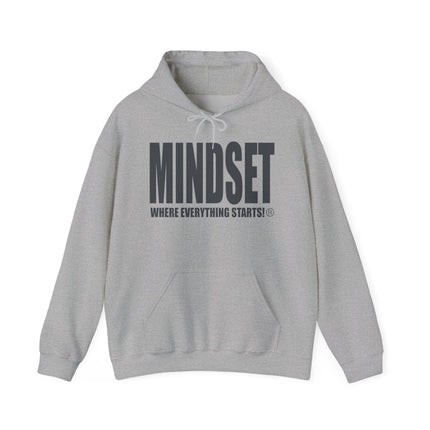 Mindset Trademark Hoodie (Metallic Gray Logo)