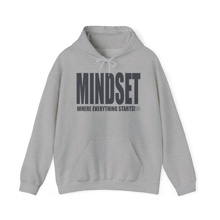 Mindset Trademark Hoodie (Metallic Gray Logo)
