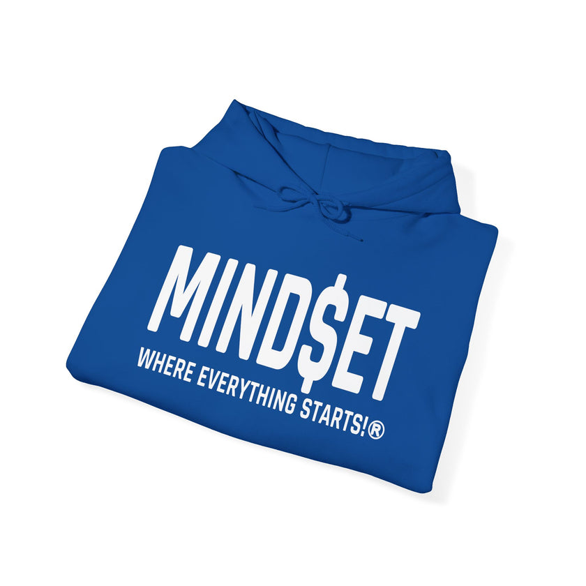 MIND$ET EDITION Hooded Sweatshirts (White Logo)