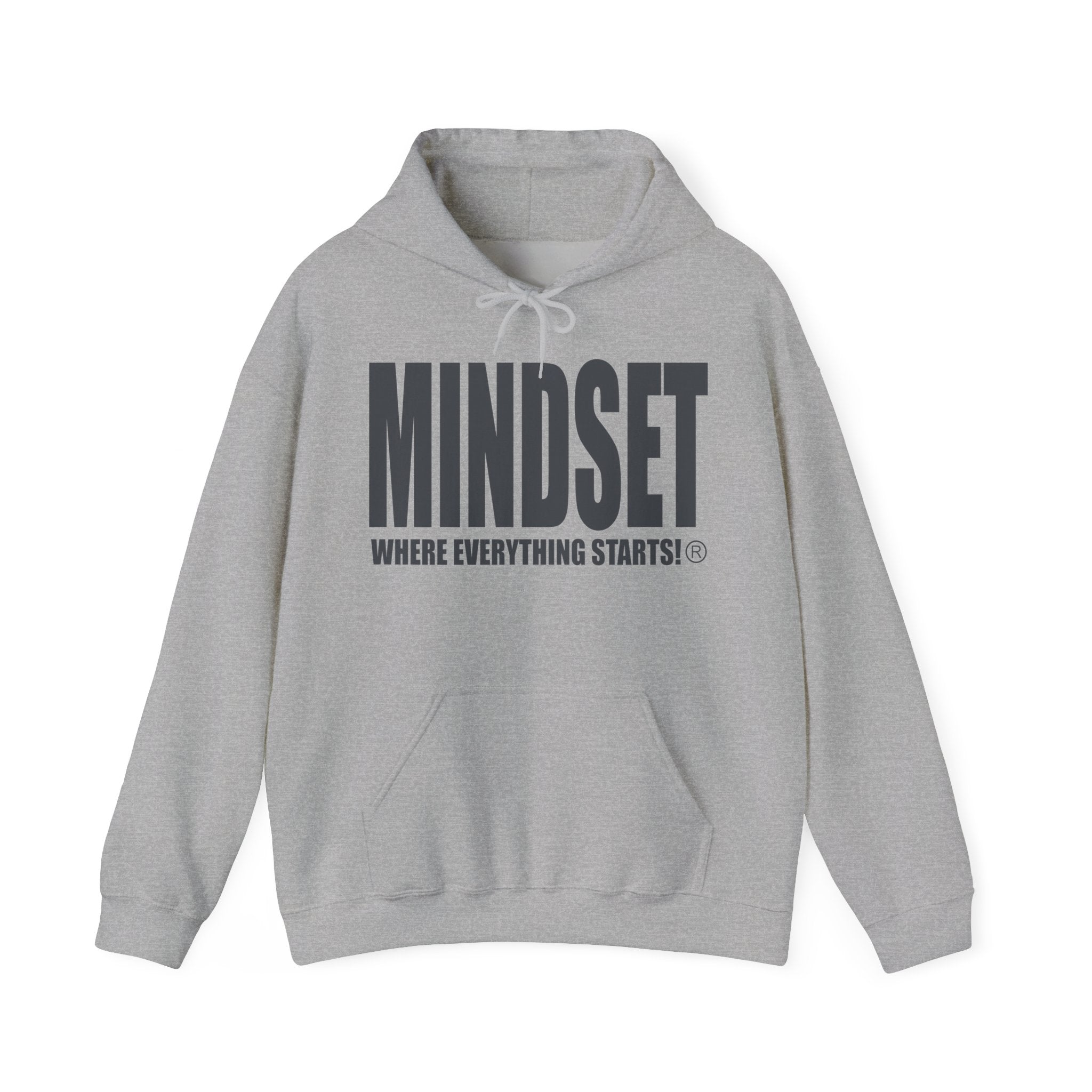 Mindset Trademark Hoodie (Metallic Gray Logo)