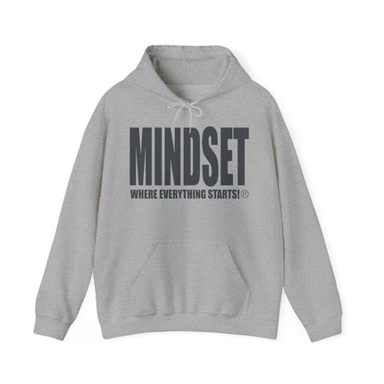 Mindset Trademark Hoodie (Metallic Gray Logo)