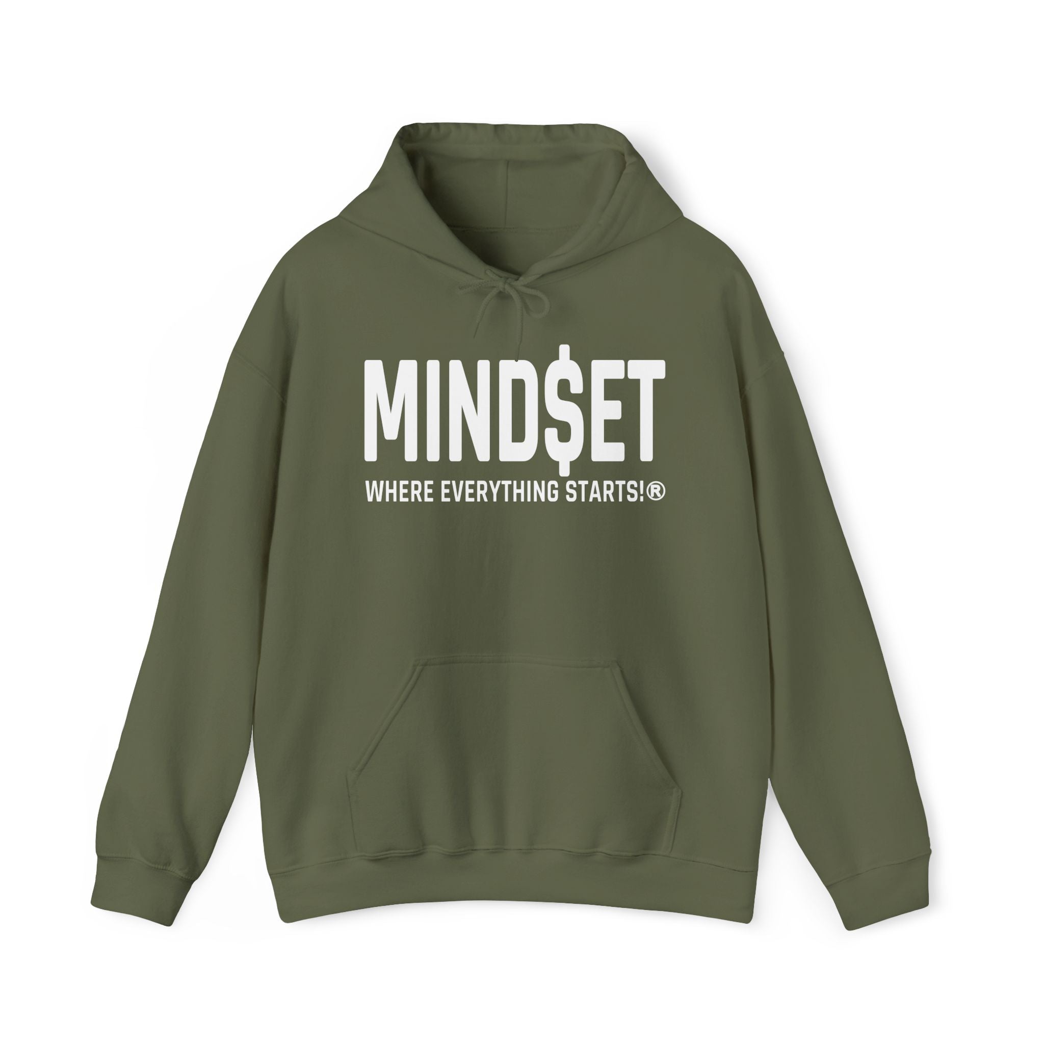 MIND$ET EDITION Hooded Sweatshirts (White Logo)