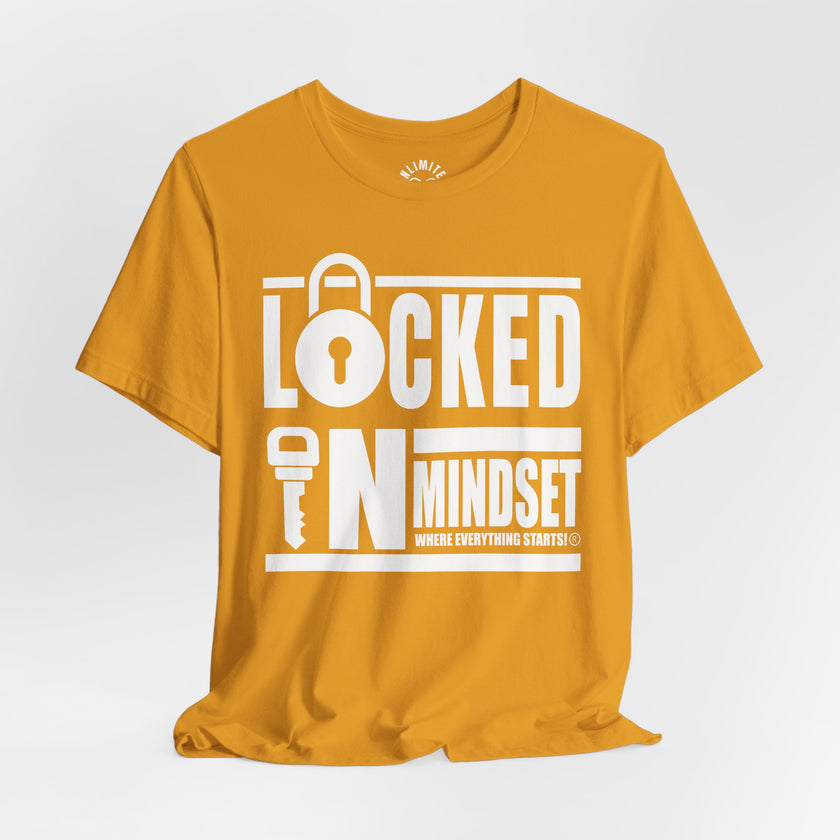 Locked In Mindset T-Shirt (White)
